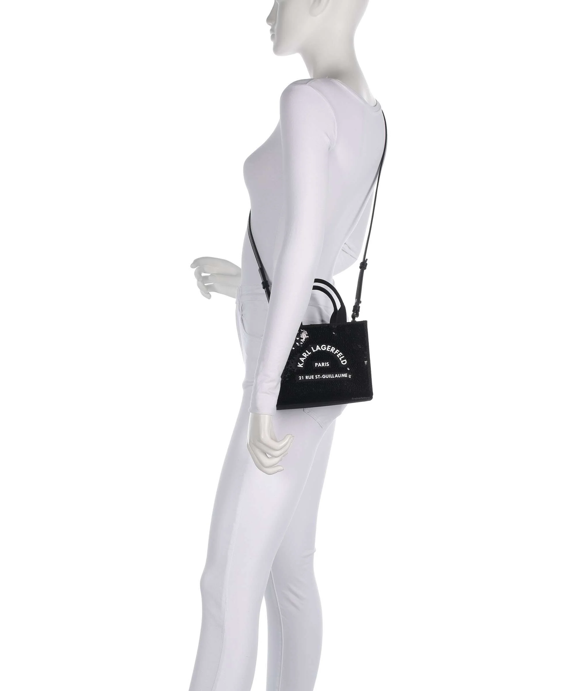 Karl Lagerfeld K/Rue St Guillaume Mini Crossbody bag black - Image 3