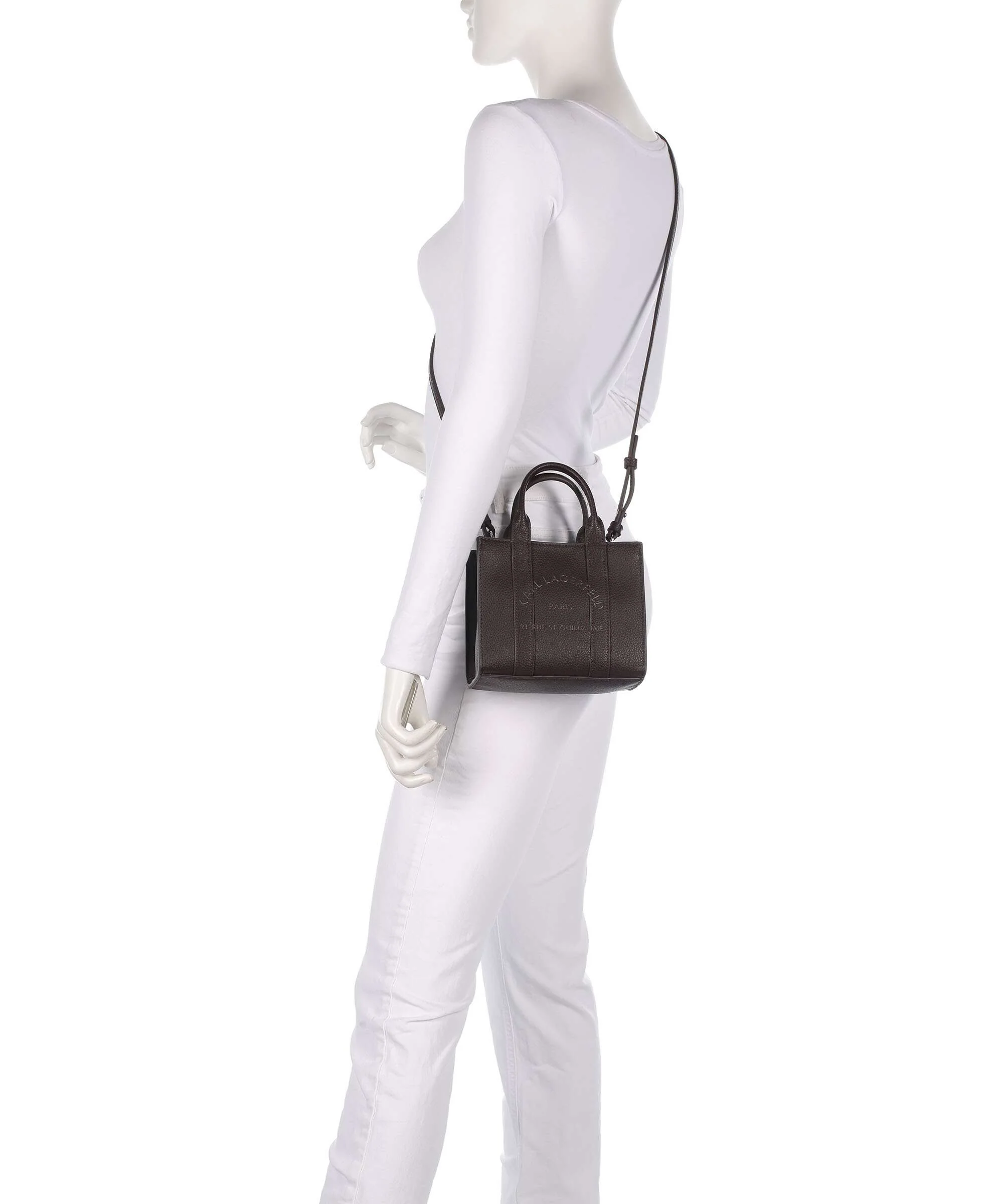 Karl Lagerfeld K/Rue St Guillaume Mini Handbag tobacco - Image 3