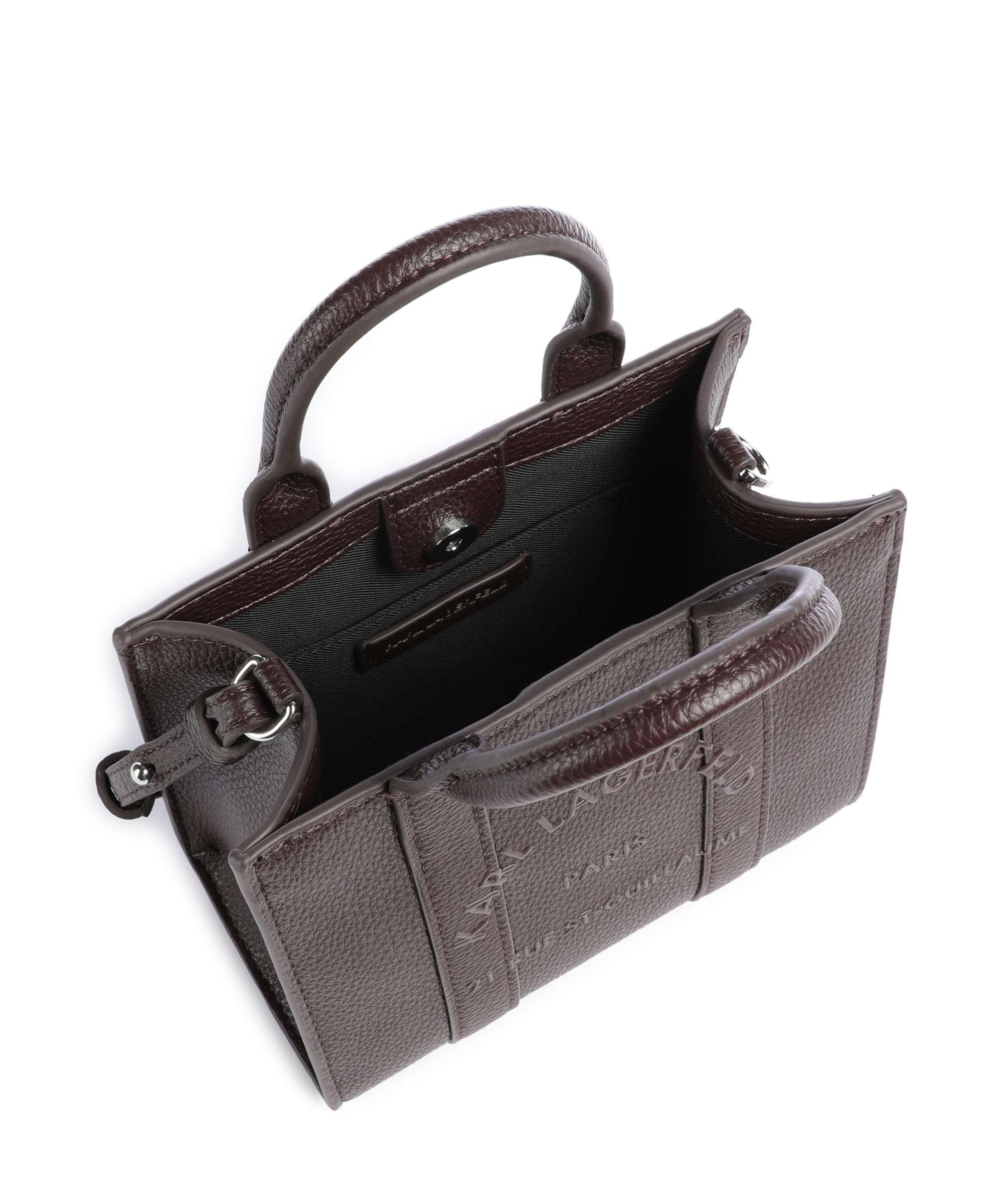 Karl Lagerfeld K/Rue St Guillaume Mini Handbag tobacco - Image 6