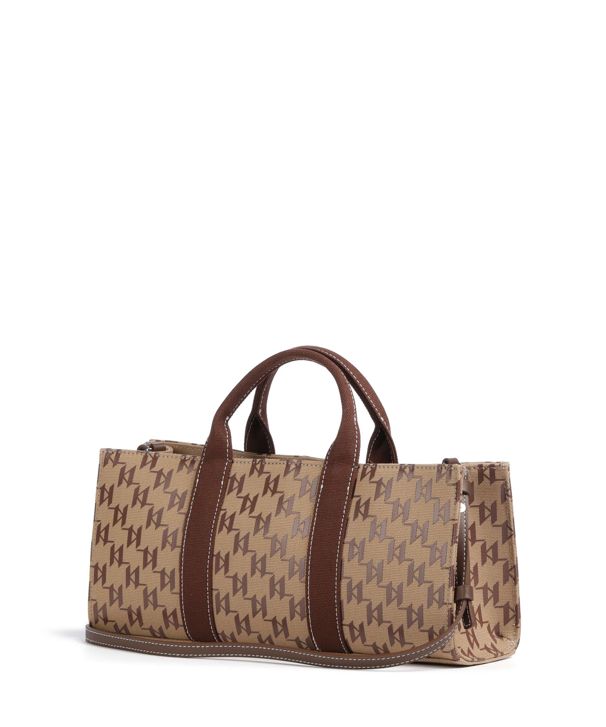 Karl Lagerfeld K/Rue St Guillaume Monogram Handbag monogram nougat brown - Image 3