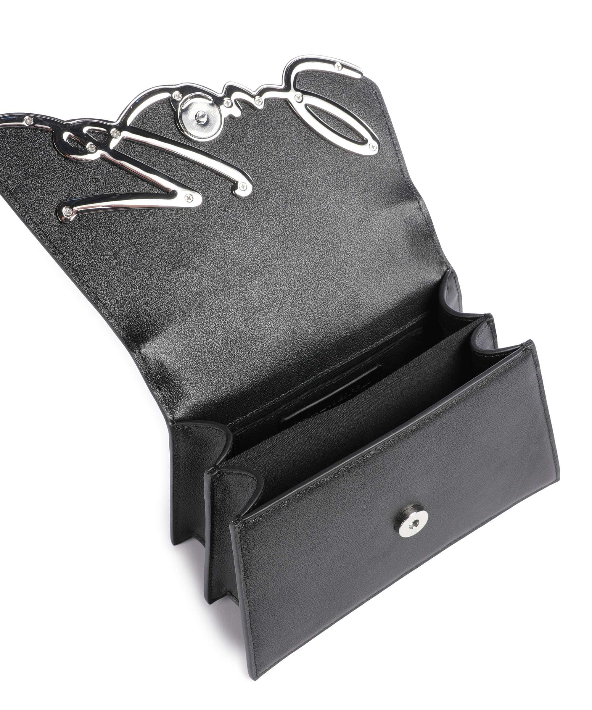 Karl Lagerfeld K/Signature 2.0 Crossbody bag black/nickel - Image 6