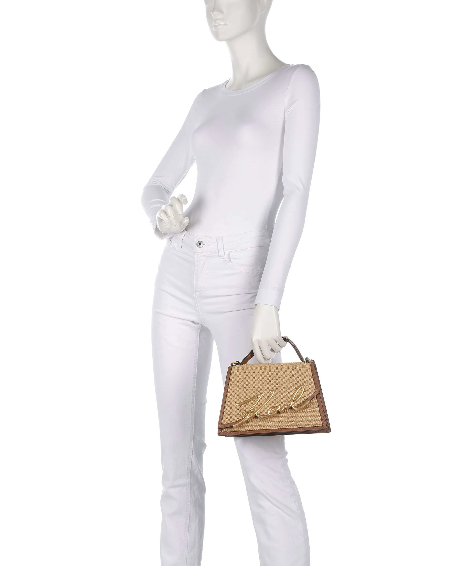 Karl Lagerfeld K/Signature 2.0 Handbag natural/tan - Image 3