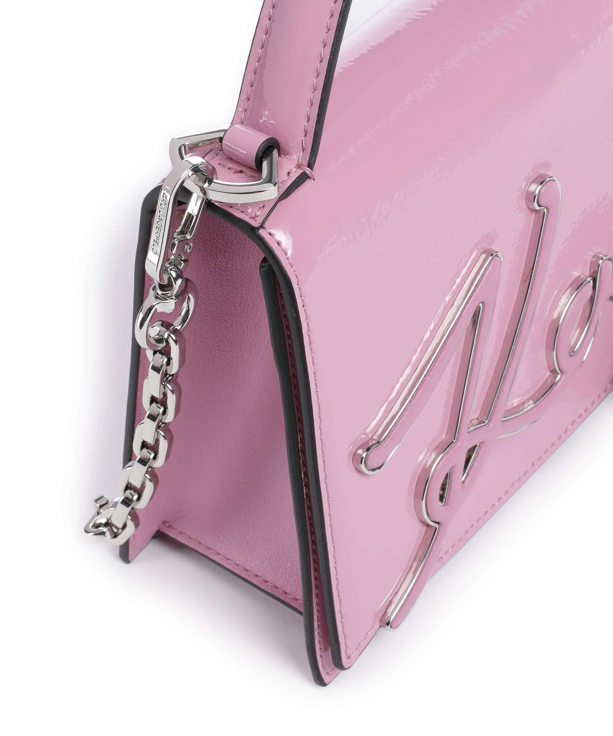 Karl Lagerfeld K/Signature 2.0 Small Crossbody bag cyclamen - Image 4