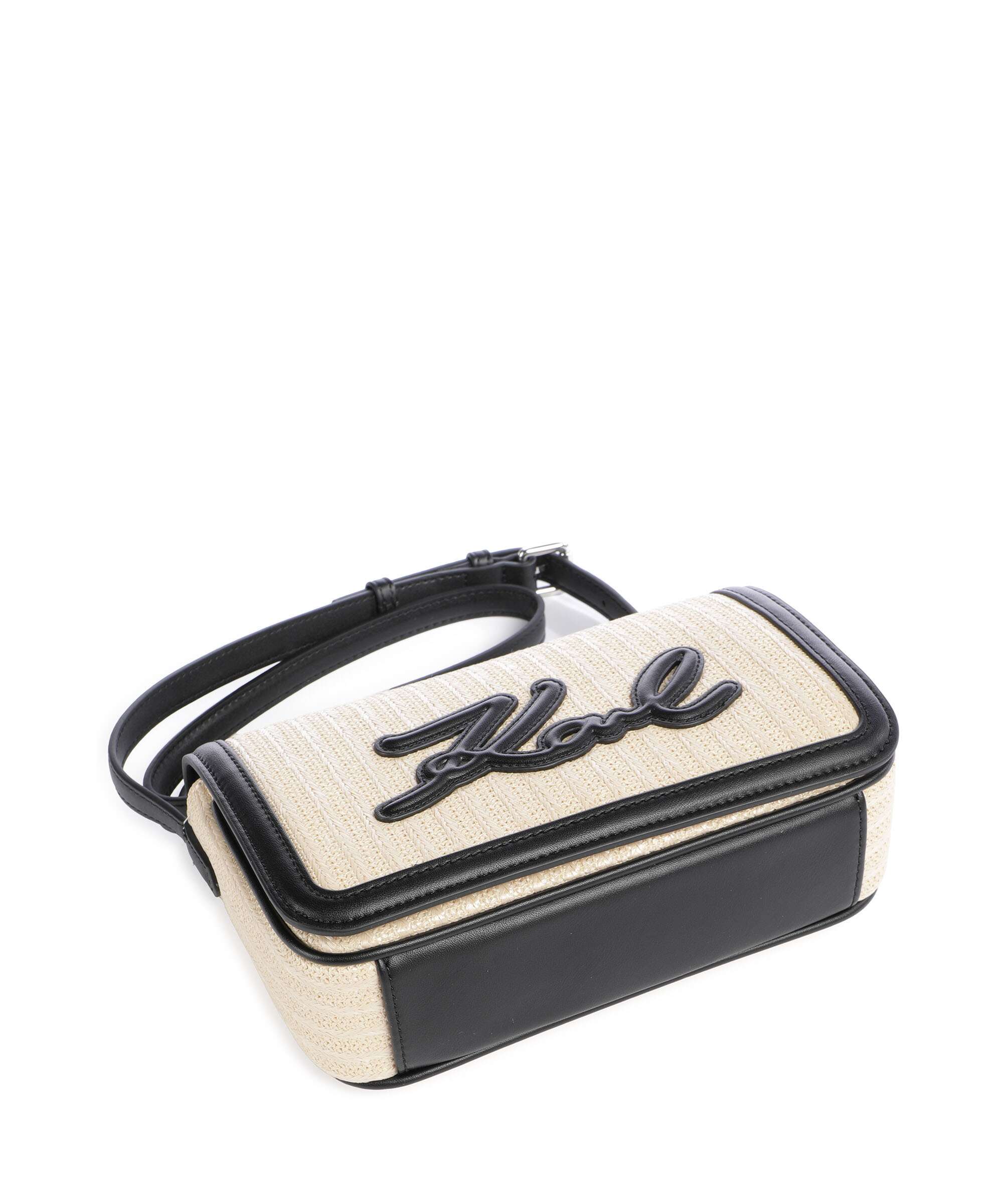 Karl Lagerfeld K/Signature Crossbody bag natural/black - Image 4