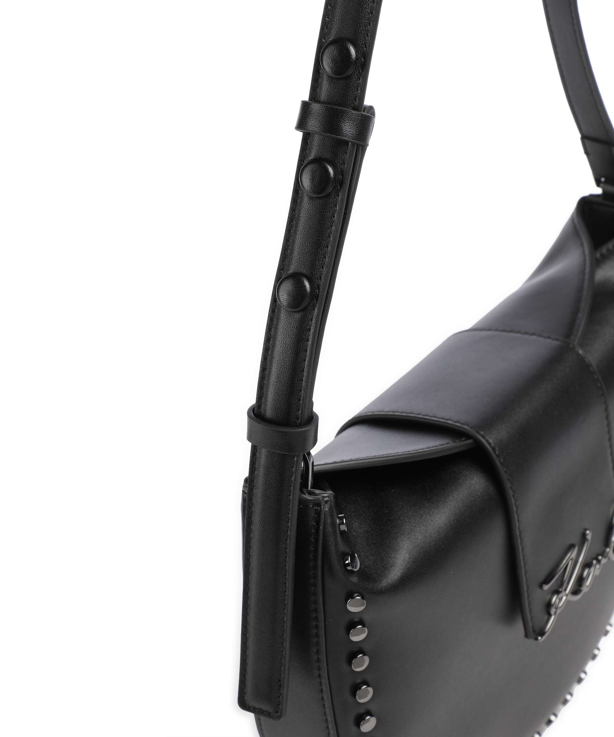 Karl Lagerfeld K/Signature Hobo bag black embellishment - Image 4