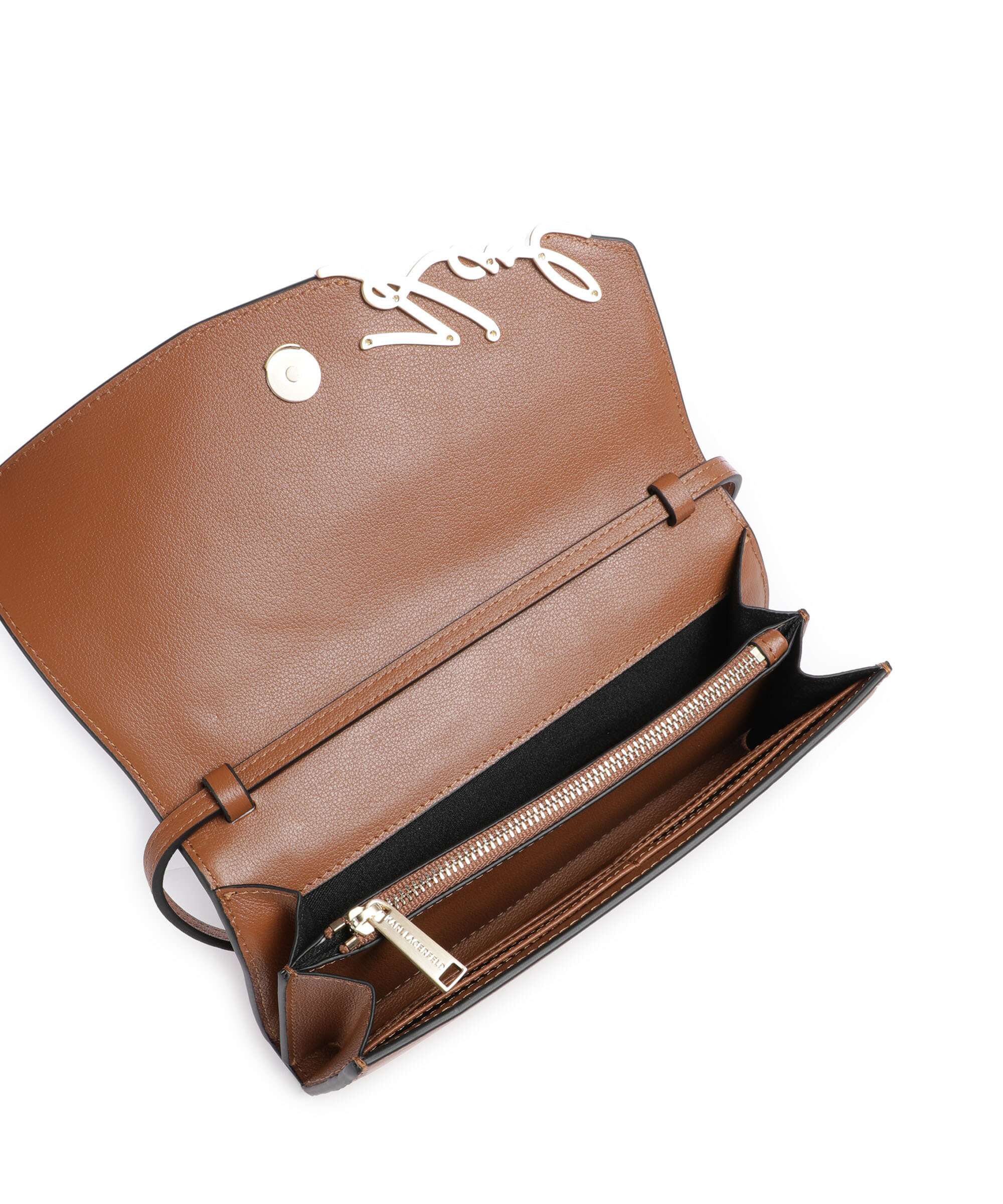 Karl Lagerfeld K/Signature Mini Crossbody bag natural canvas/tan - Image 5