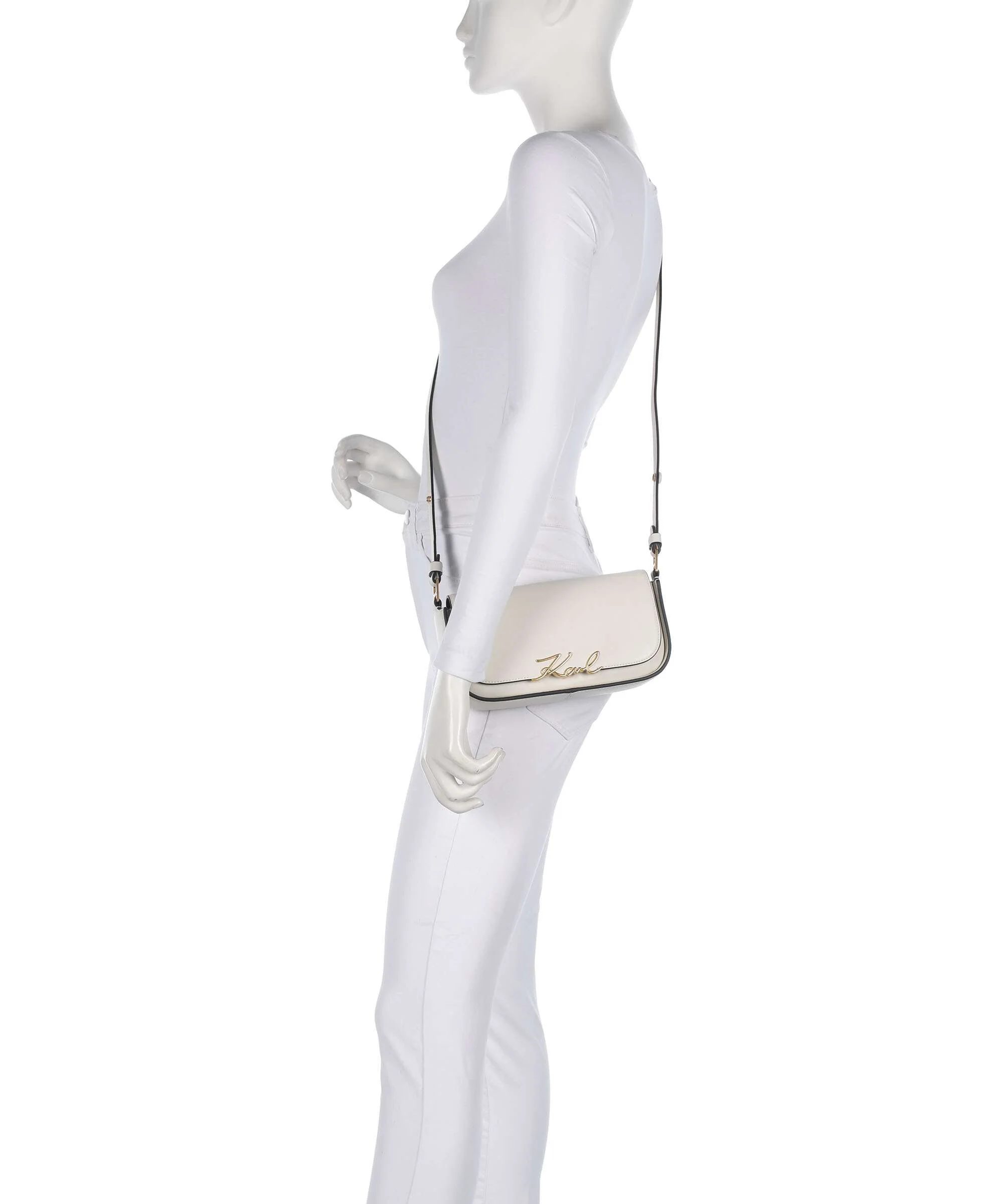Karl Lagerfeld K/Signature Shoulder bag off white - Image 4