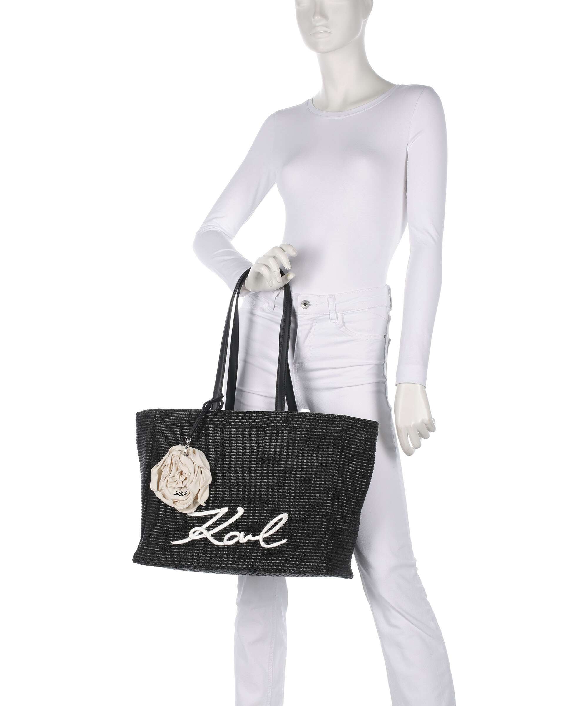 Karl Lagerfeld K/Signature Tote bag black - Image 3