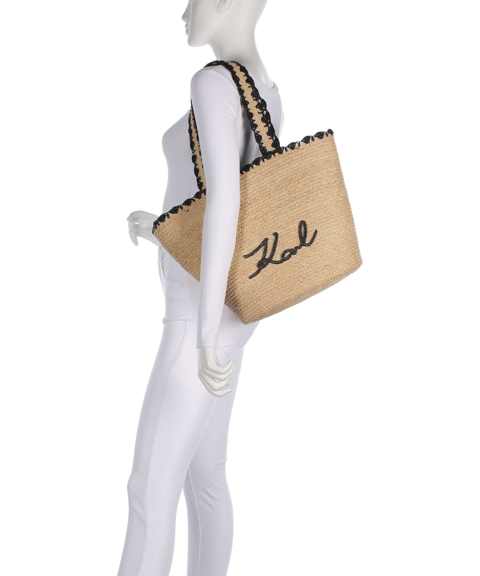 Karl Lagerfeld K/Signature Tote bag natural - Image 3
