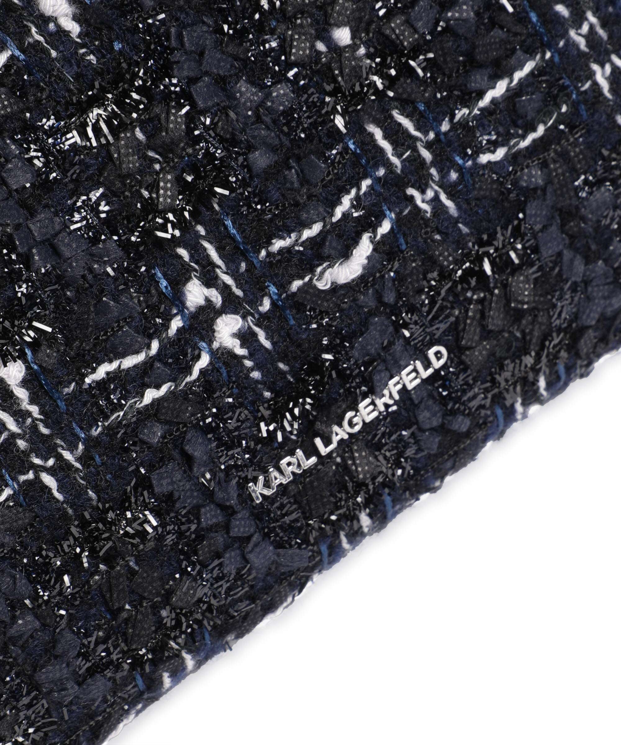 Karl Lagerfeld K/Skuare Small Handbag dark navy/boucle - Image 4