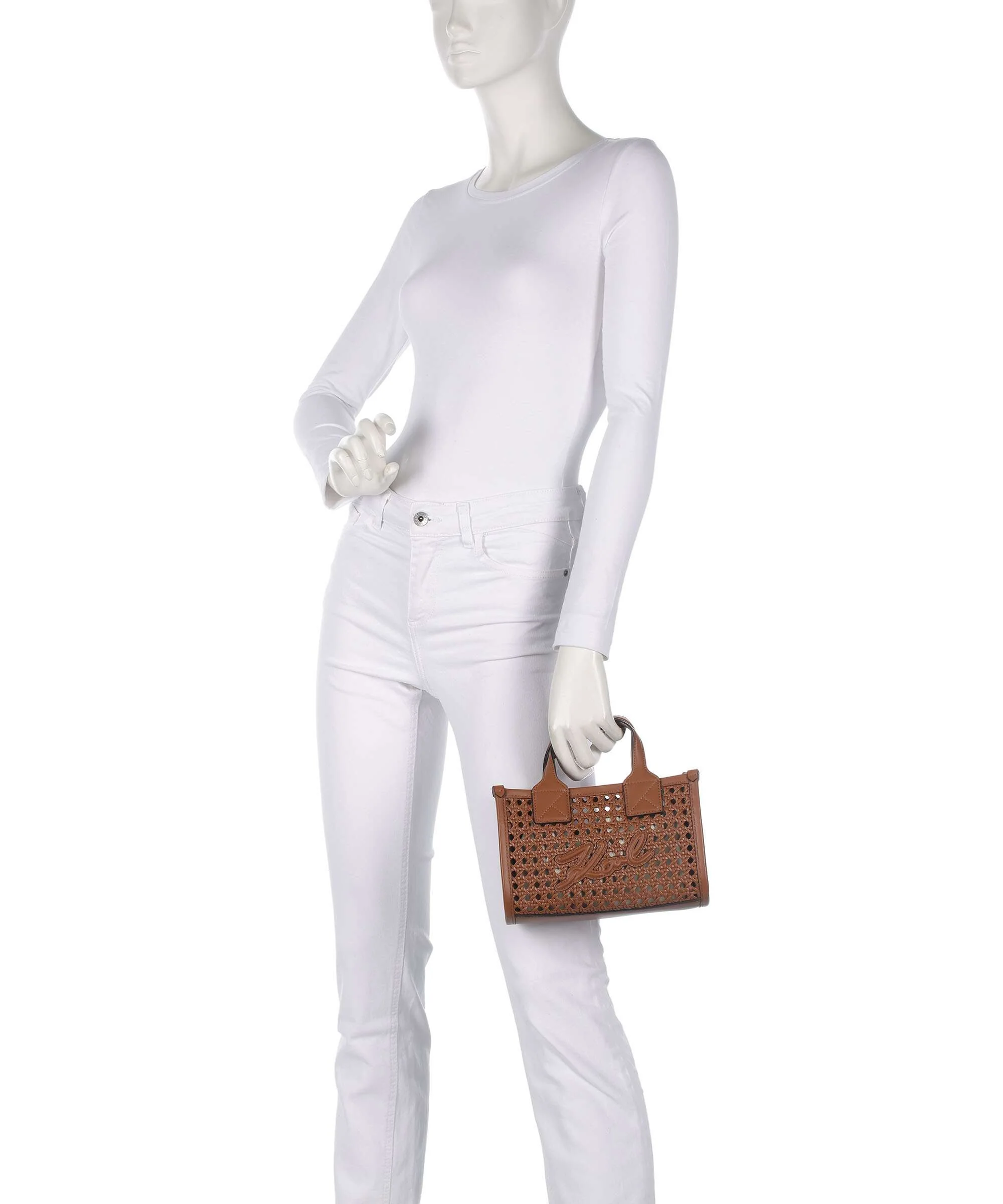 Karl Lagerfeld K/Skuare Small Handbag dark tan - Image 3