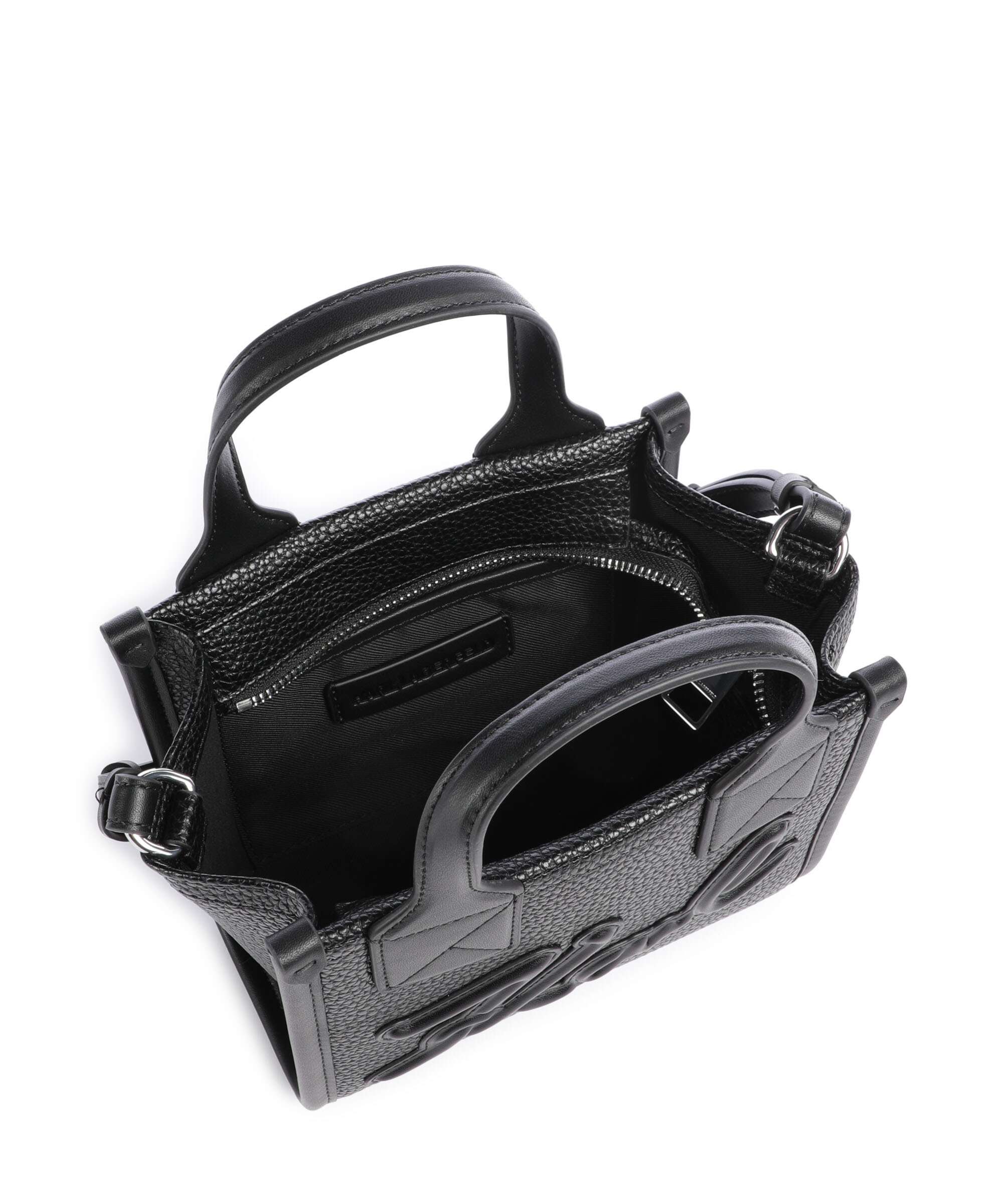 Karl Lagerfeld K/Skuare Small Handbag black/nickel - Image 6