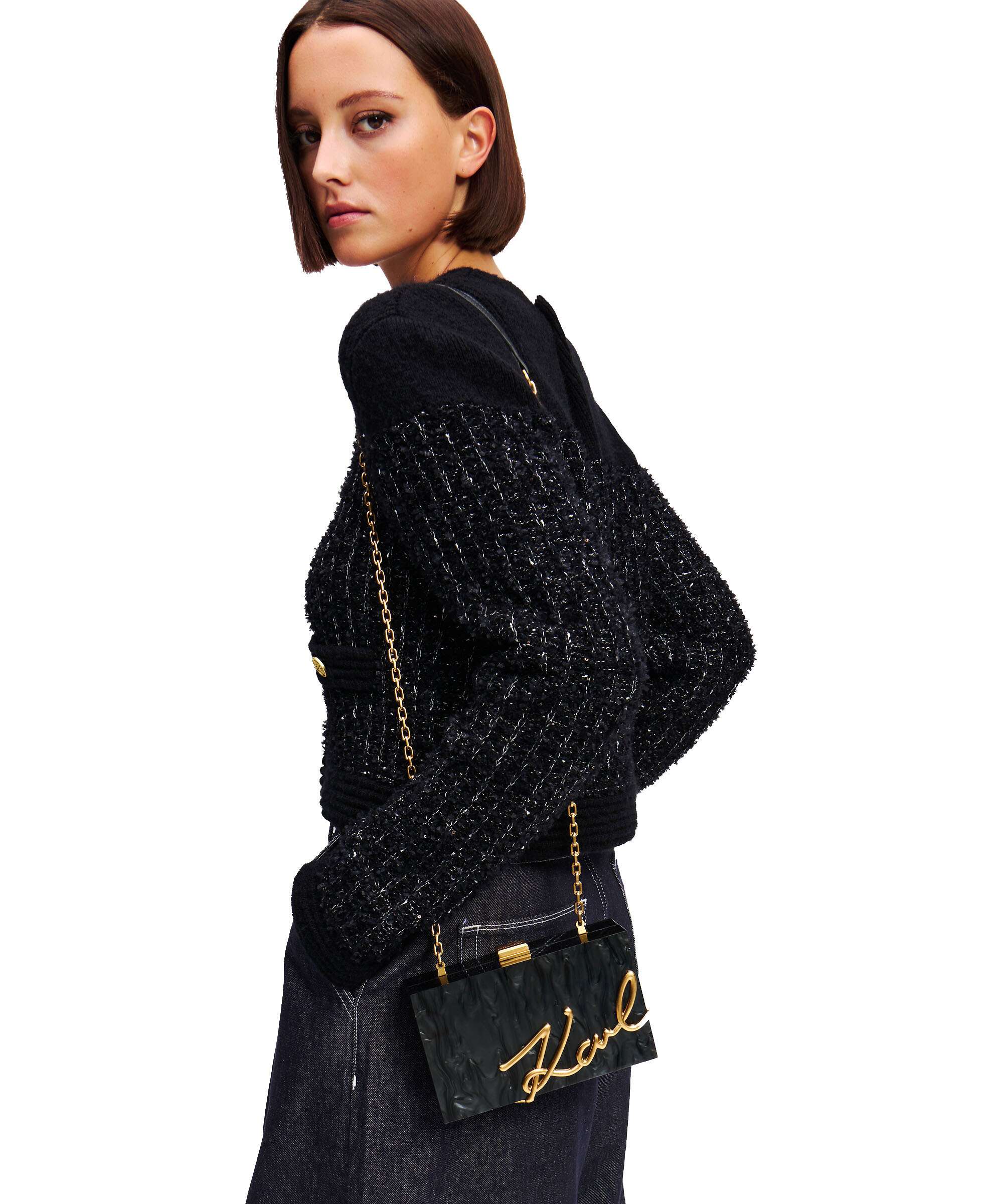 Karl Lagerfeld K/Soiree Crossbody bag black - Image 3