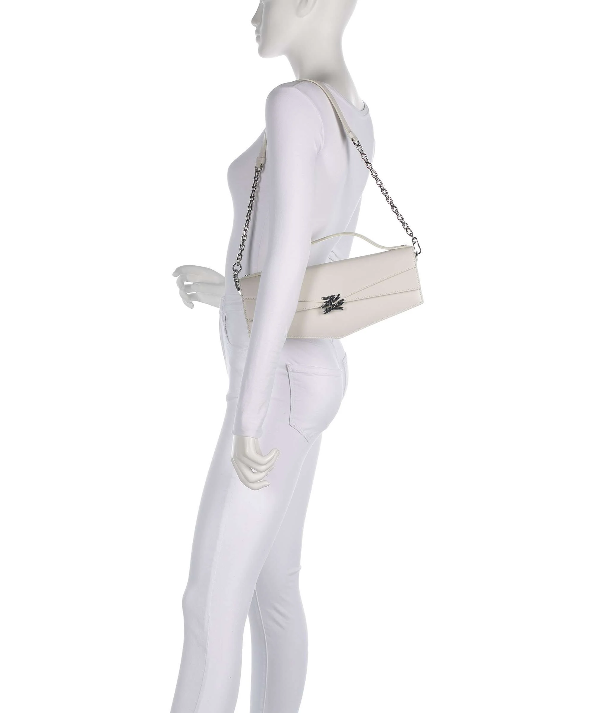 Karl Lagerfeld K/Studio Autograph Shoulder bag off white - Image 3