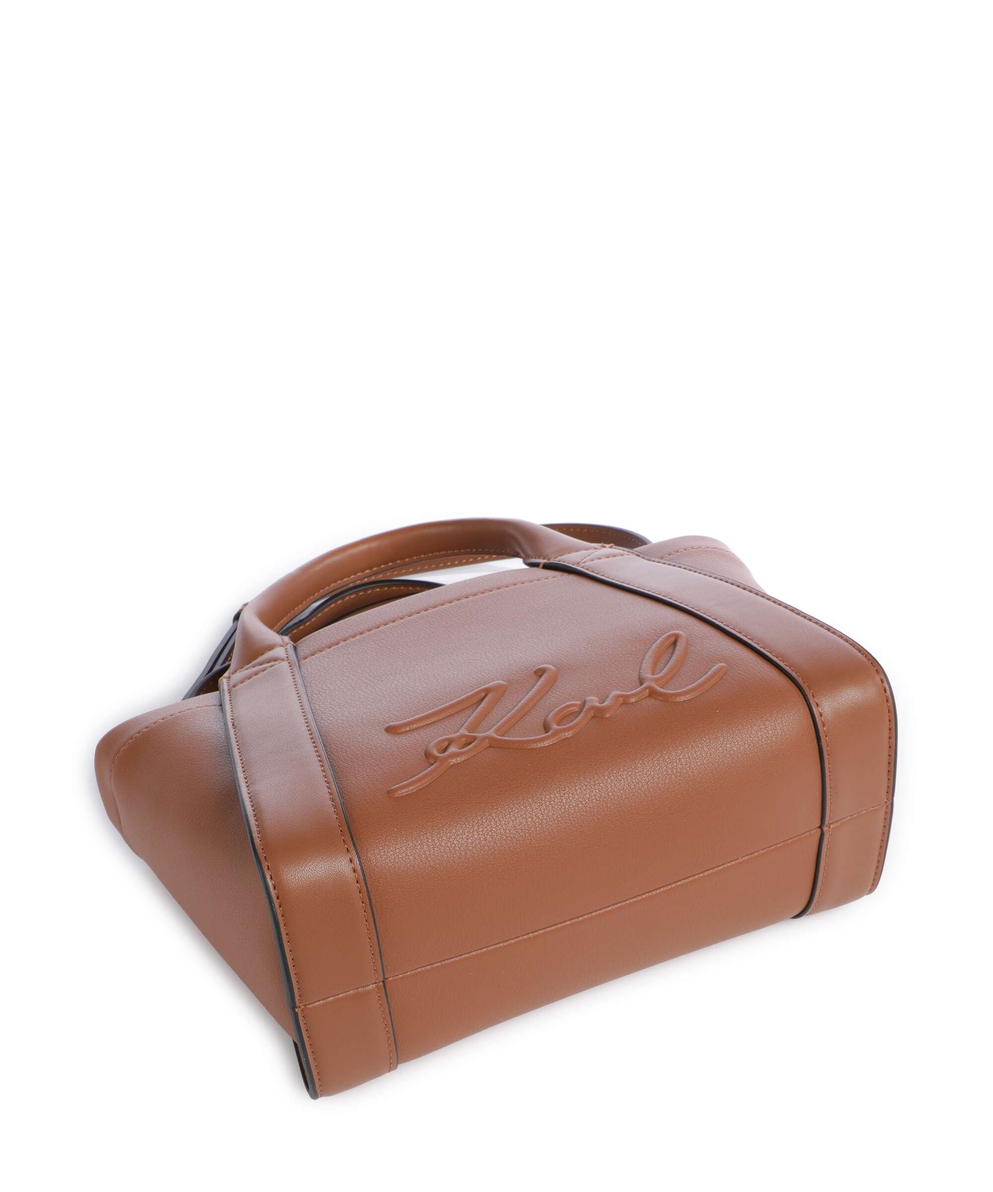 Karl Lagerfeld K/Ville Small Handbag dark tan - Image 4