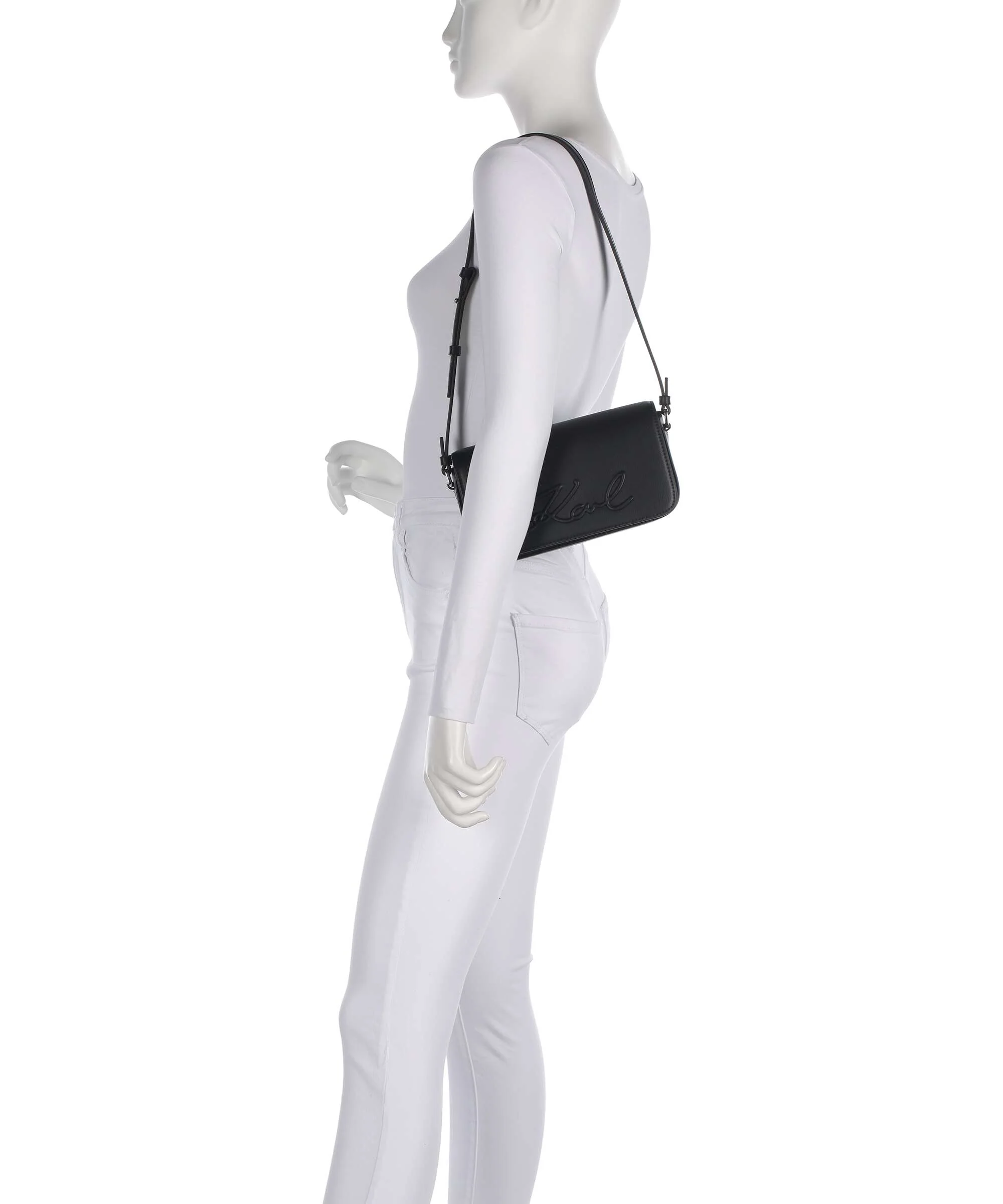 Karl Lagerfeld K/Ville Small Shoulder bag black/nickel - Image 3