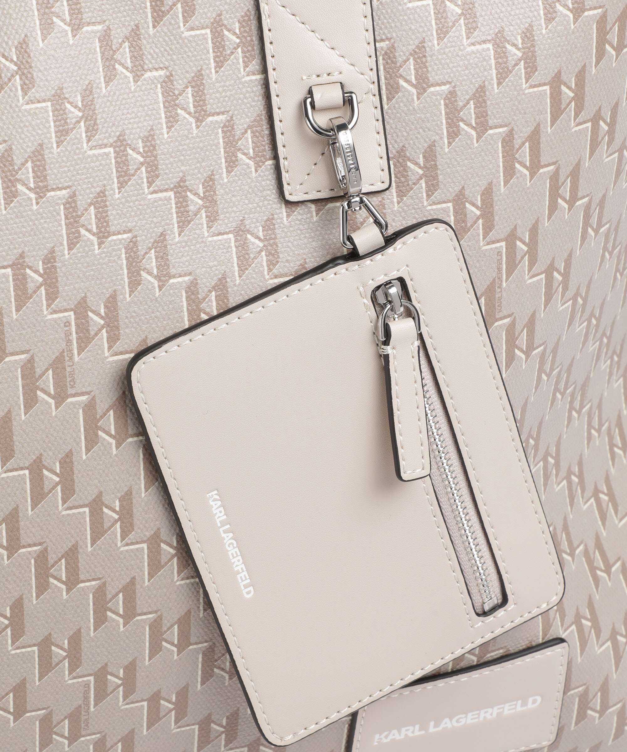 Karl Lagerfeld K/Voyage Tote bag trench beige/mono - Image 4