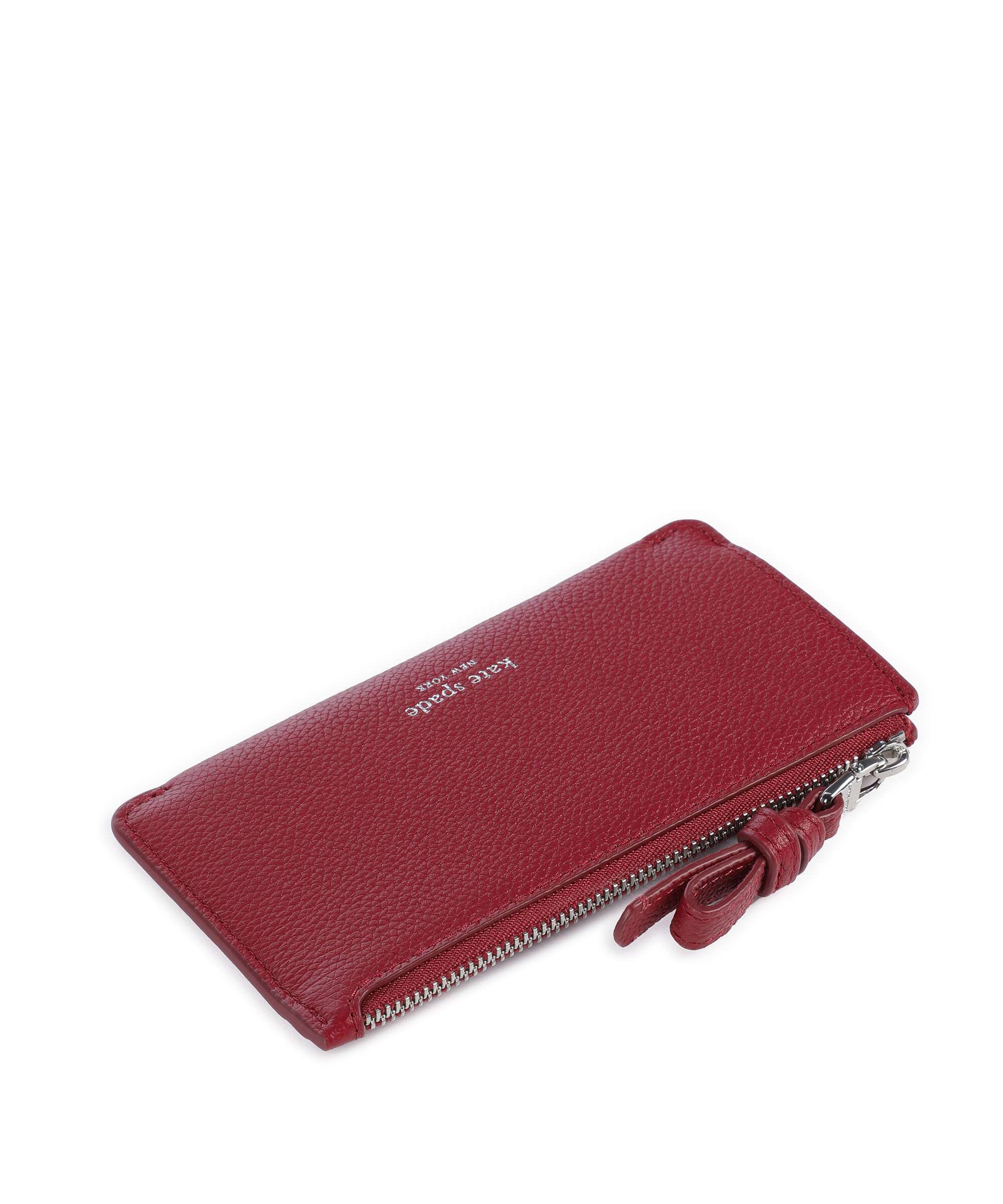 Kate Spade New York Loop Credit card holder red jam - Image 3