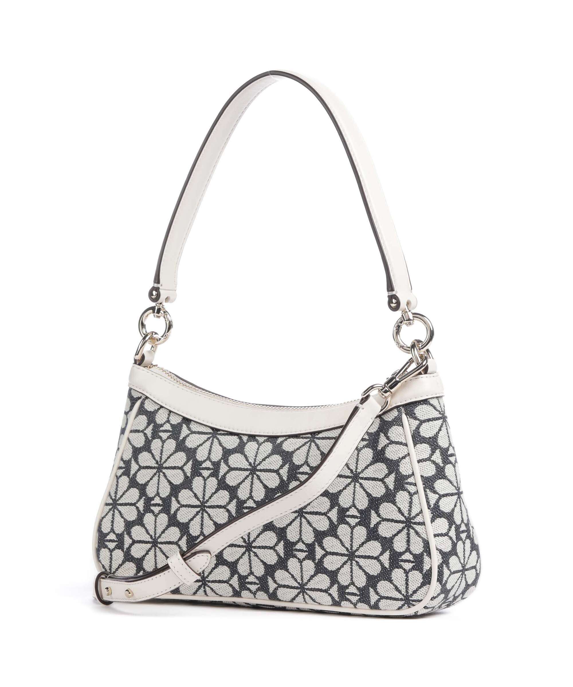 Kate Spade New York Spade Flower Jacquard Shoulder bag charcoal grey/multicolour - Image 2