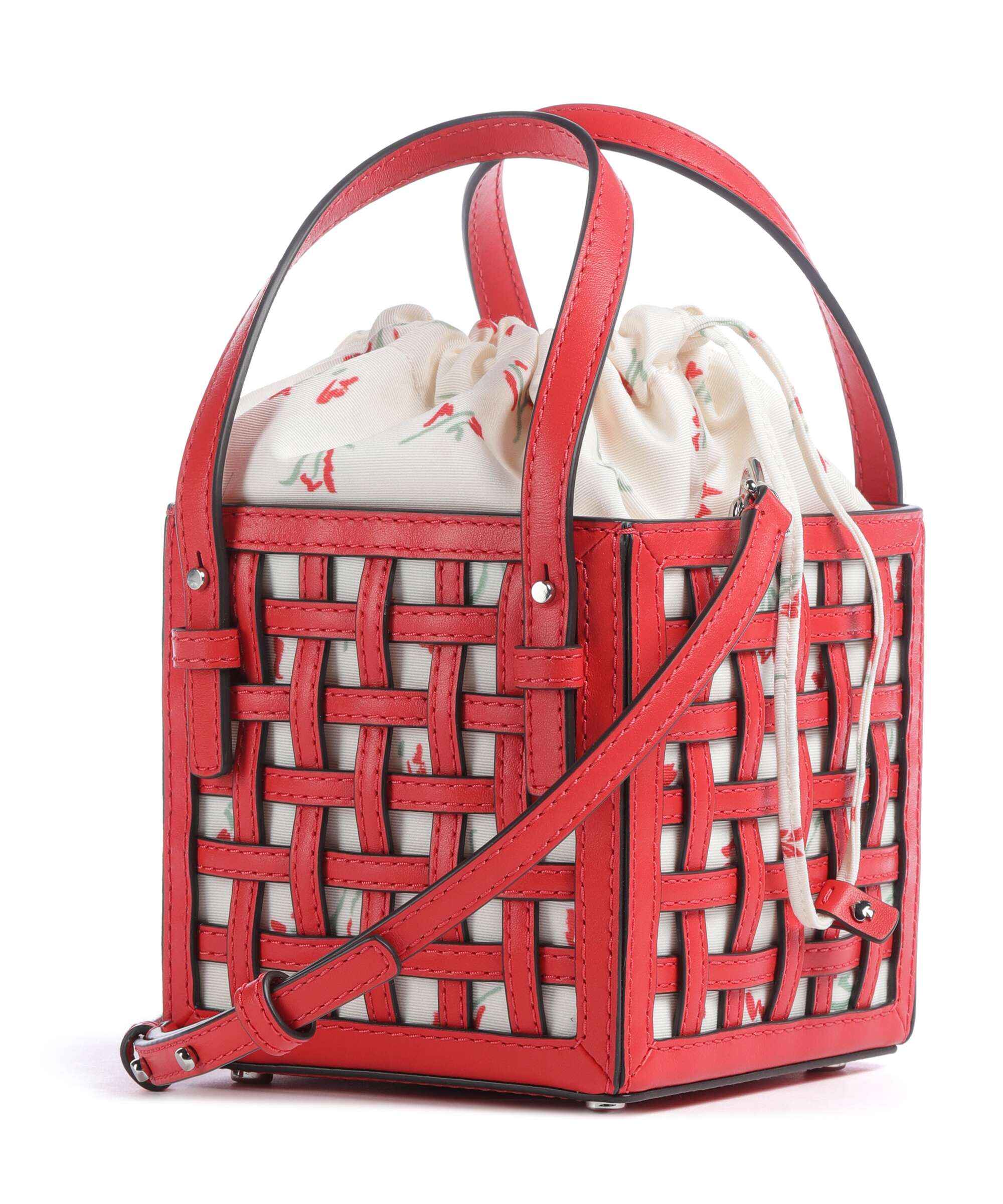 Kate Spade New York The Basket Handbag heirloom tomato - Image 2