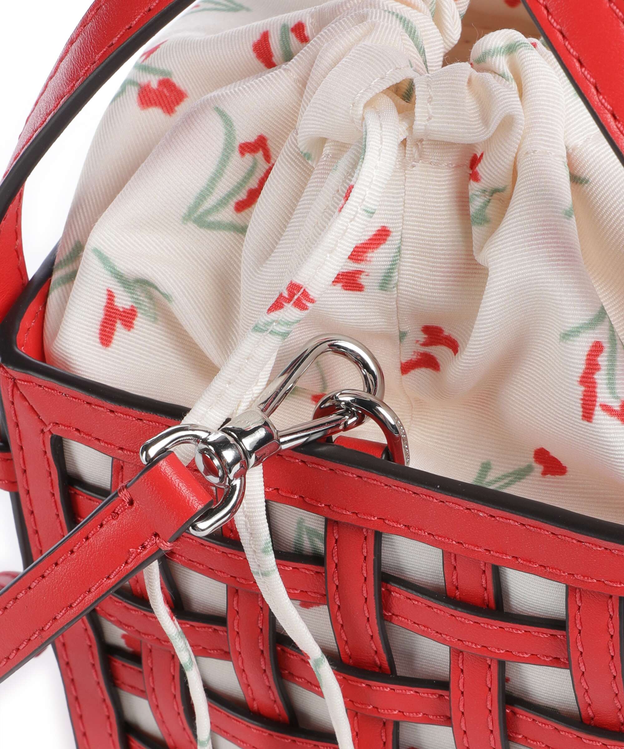Kate Spade New York The Basket Handbag heirloom tomato - Image 4