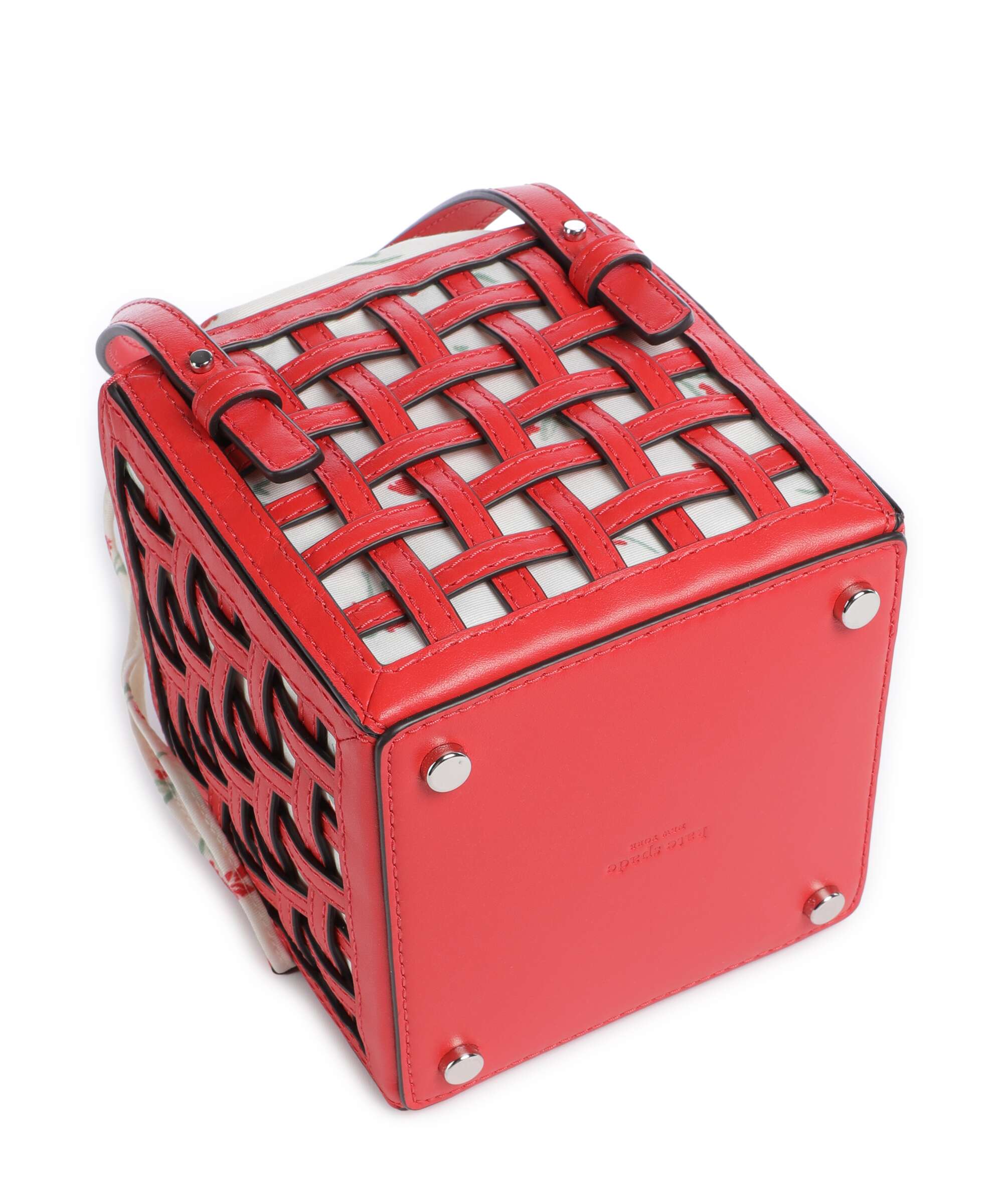 Kate Spade New York The Basket Handbag heirloom tomato - Image 5