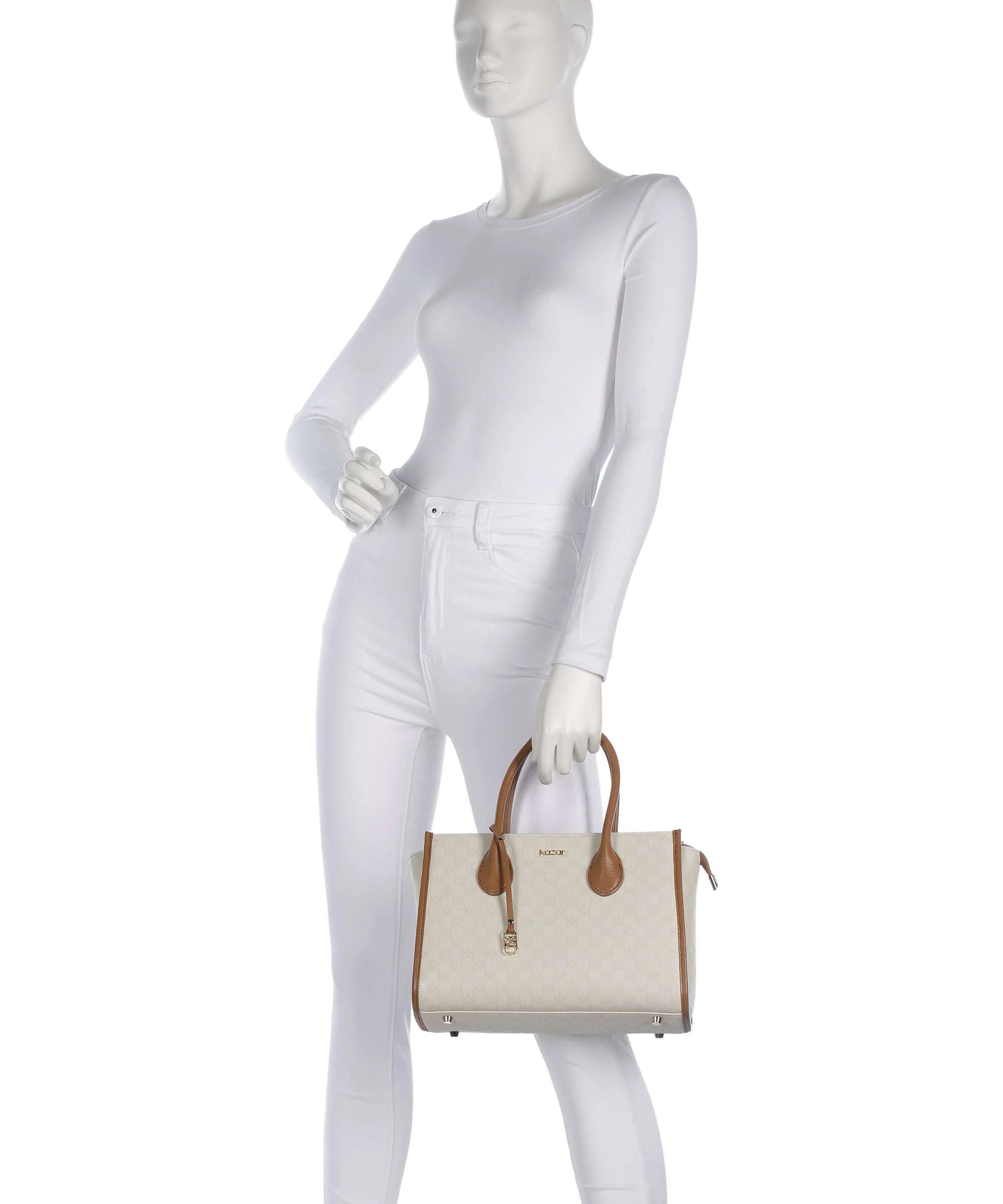 Kazar Nafi Handbag off white - Image 3