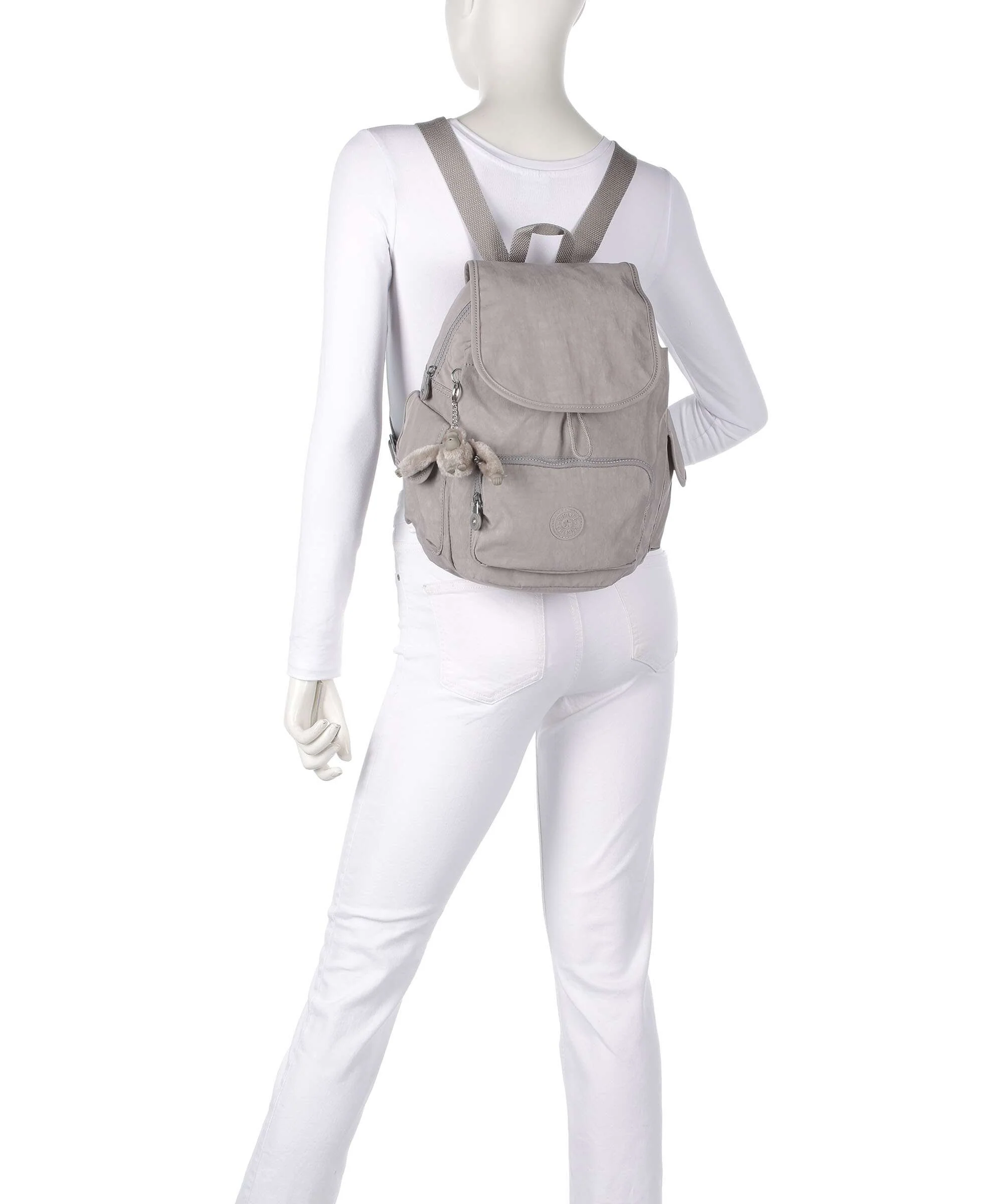 Kipling Basic City Pack S Backpack grey gris - Image 3