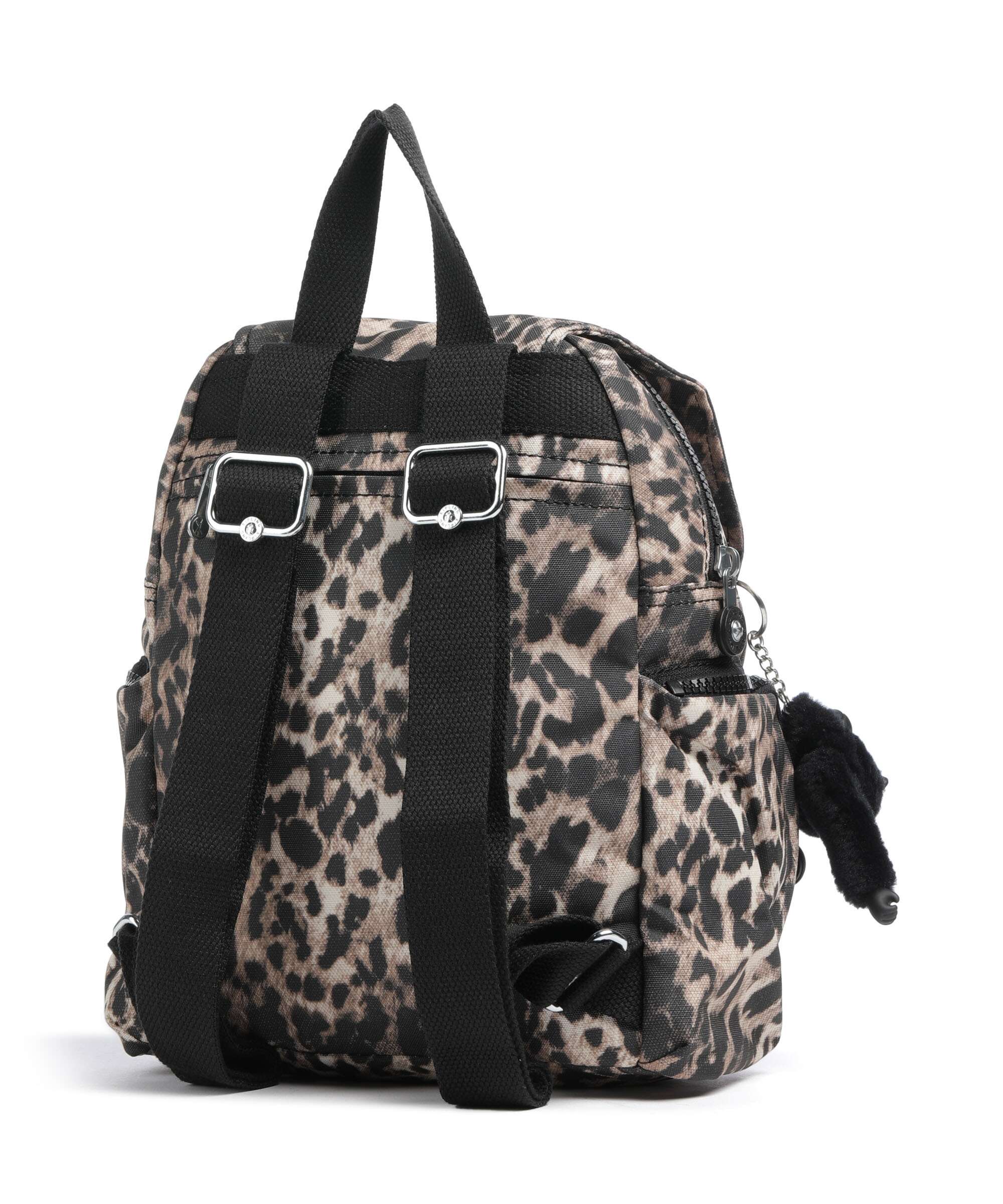 Kipling Basic City Zip Mini Backpack wild leopard - Image 2