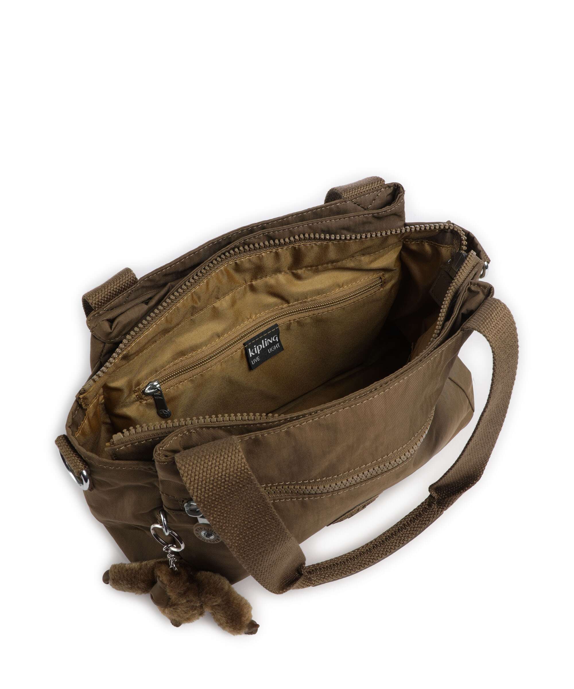 Kipling Basic Elysia Shoulder bag smooth khaki - Image 5