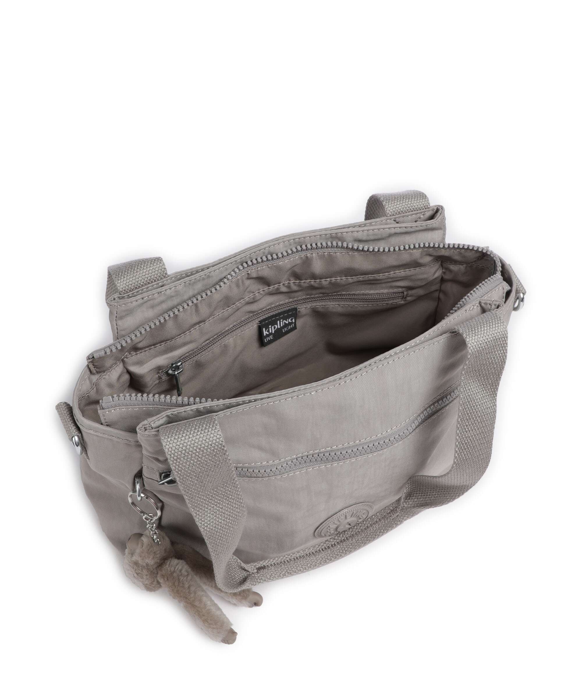Kipling Basic Elysia Shoulder bag grey gris - Image 6