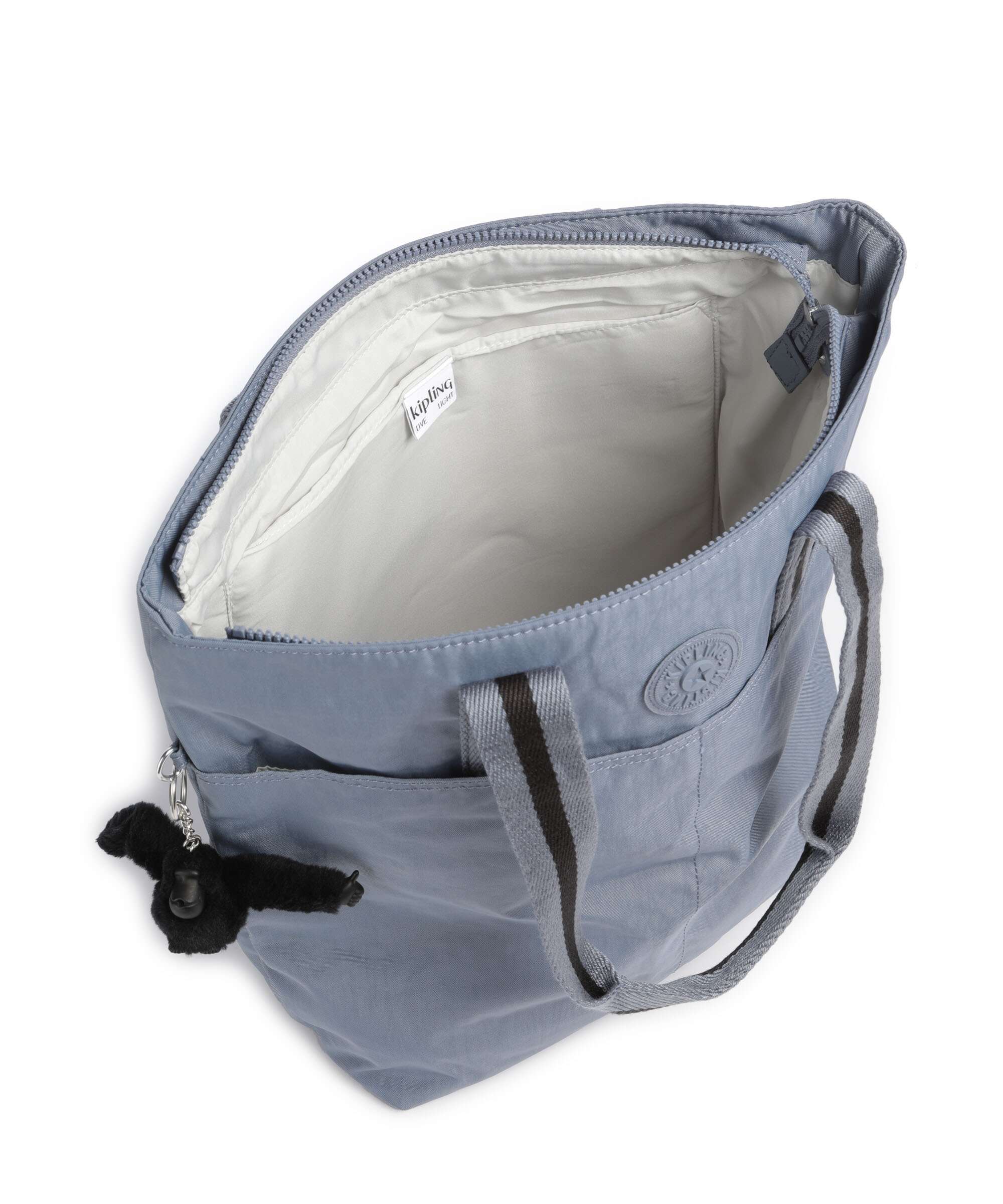 Kipling Basic Hanifa Tote bag blue stone - Image 6
