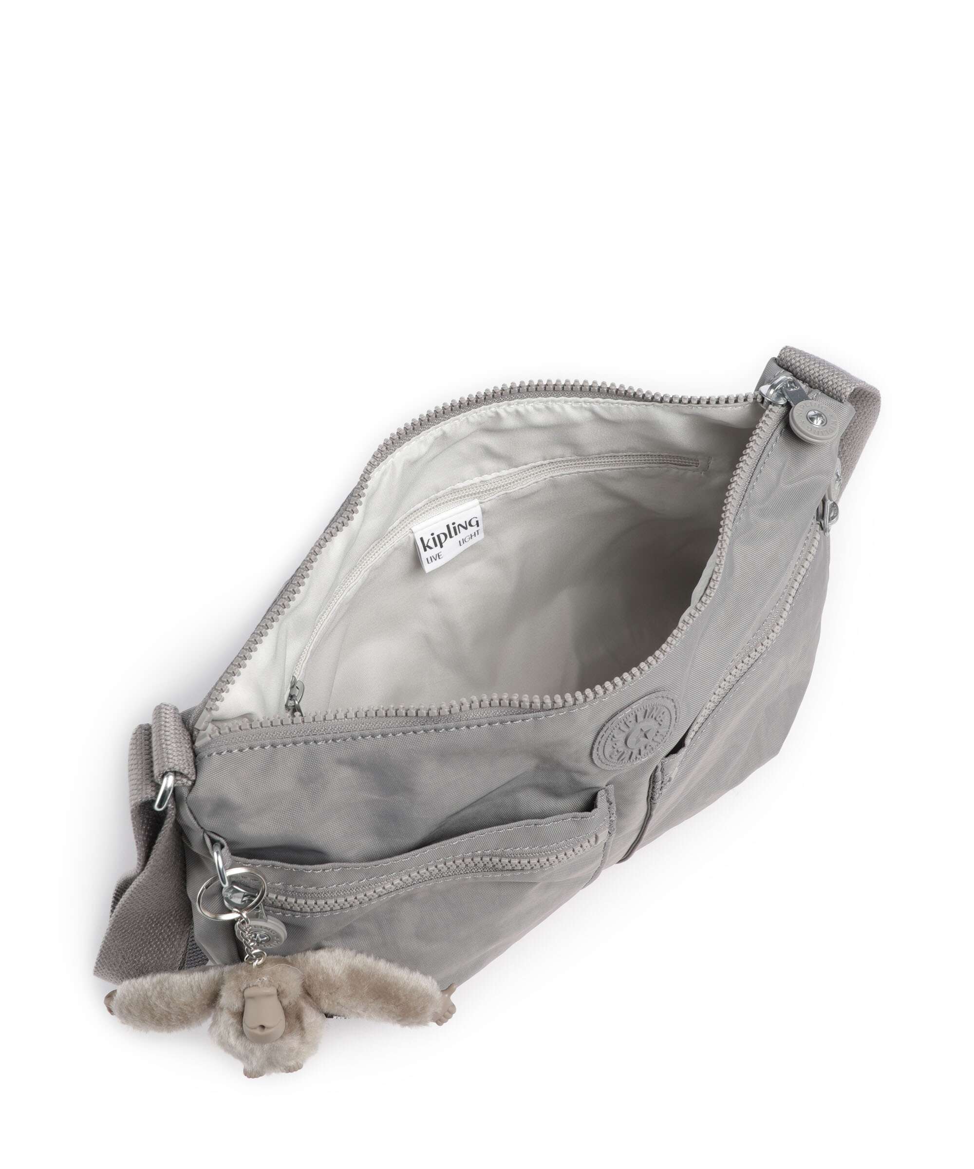 Kipling Basic Izellah Crossbody bag inviting grey - Image 6