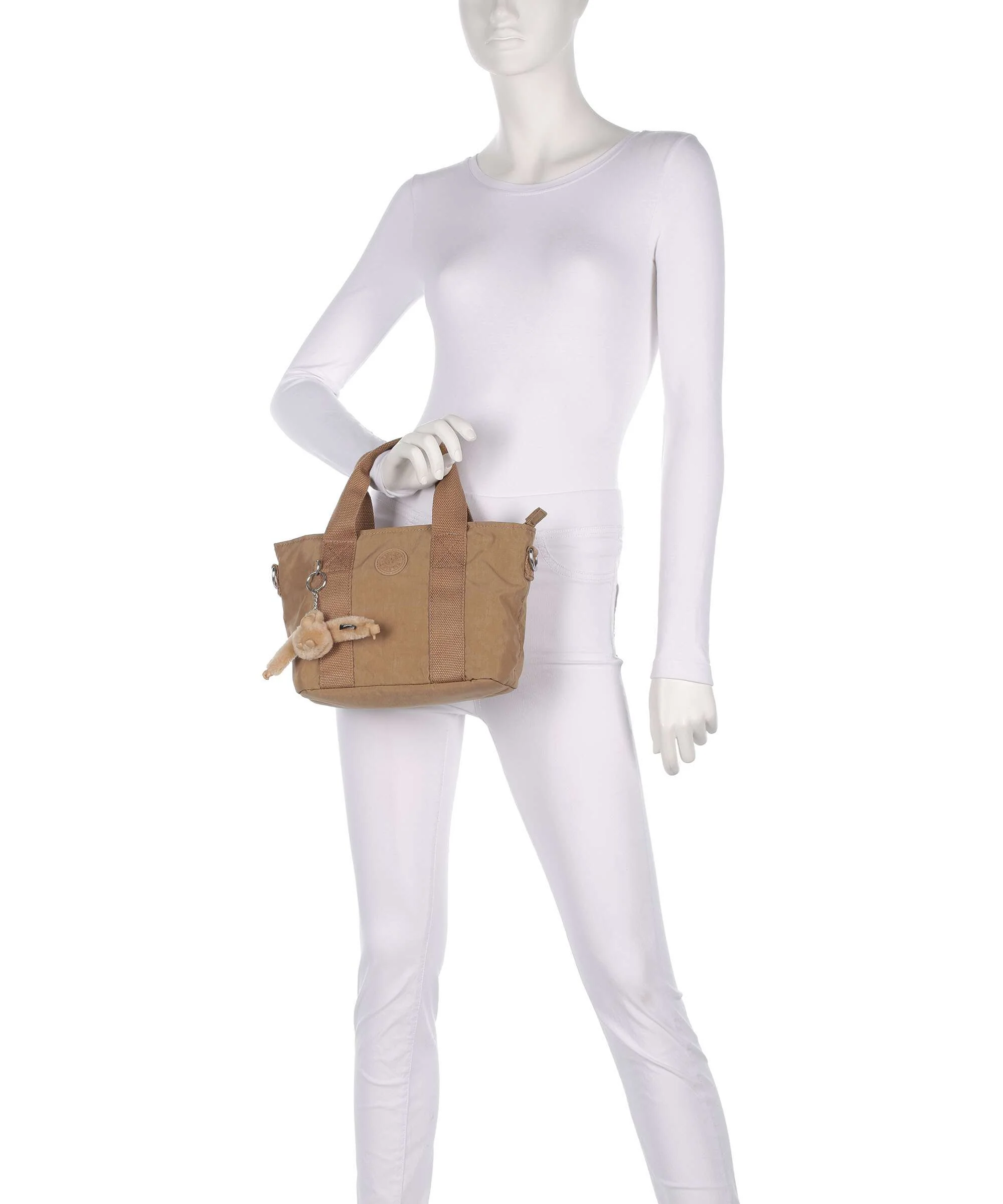 Kipling Basic Minta Handbag early tan - Image 3