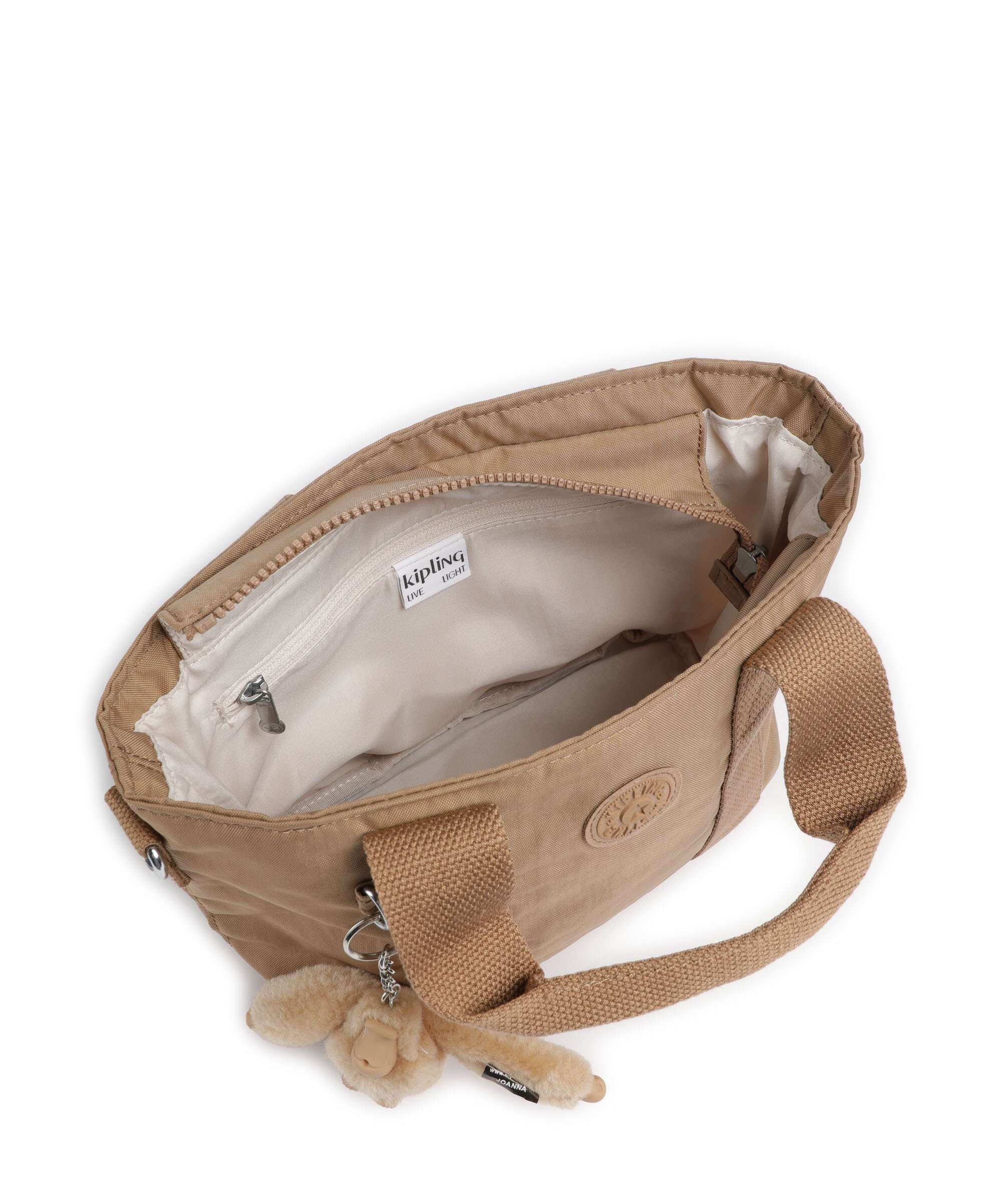 Kipling Basic Minta Handbag early tan - Image 5