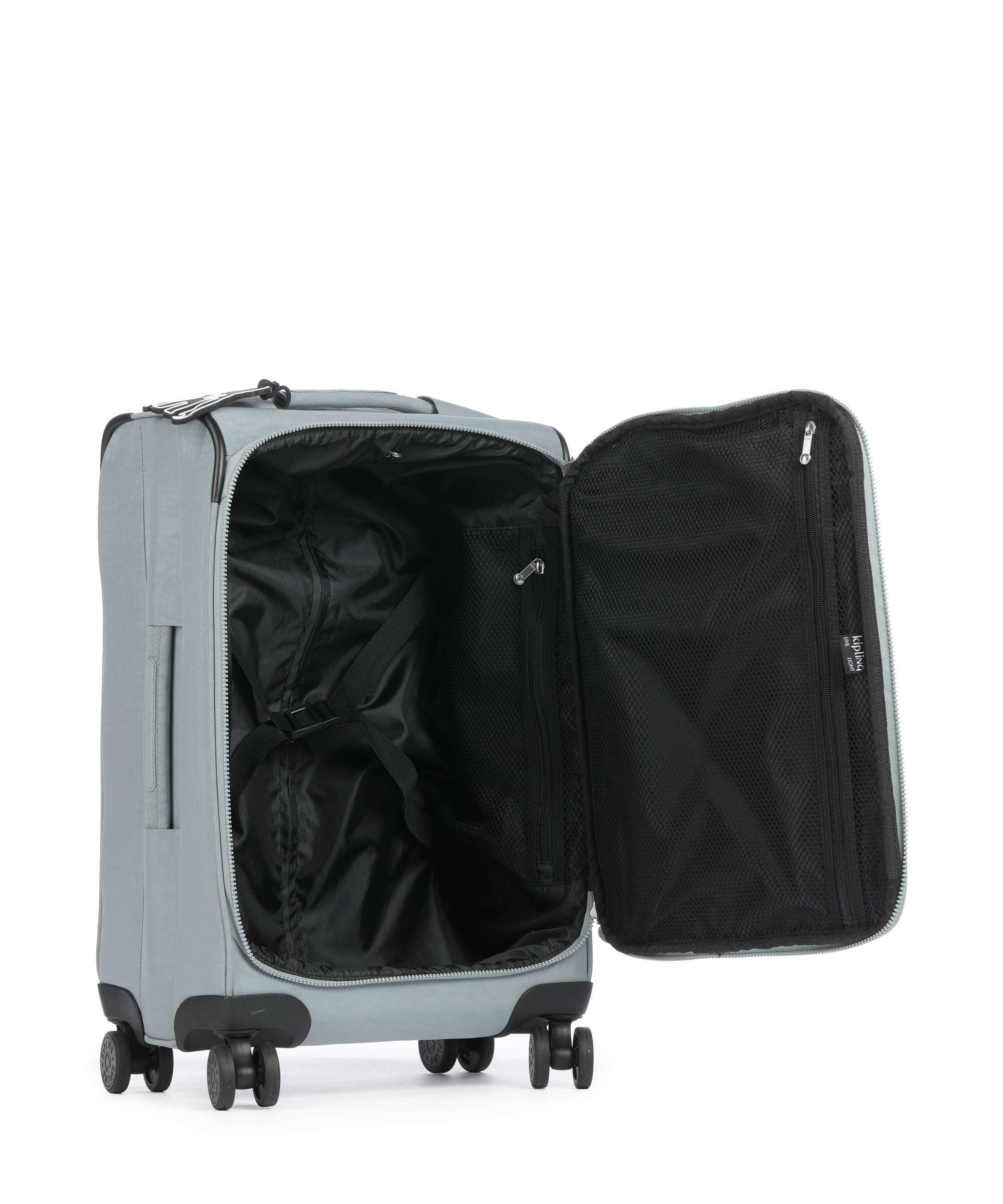 Kipling Basic New Youri S Spinner (4 wheels) relaxed grey - Image 5
