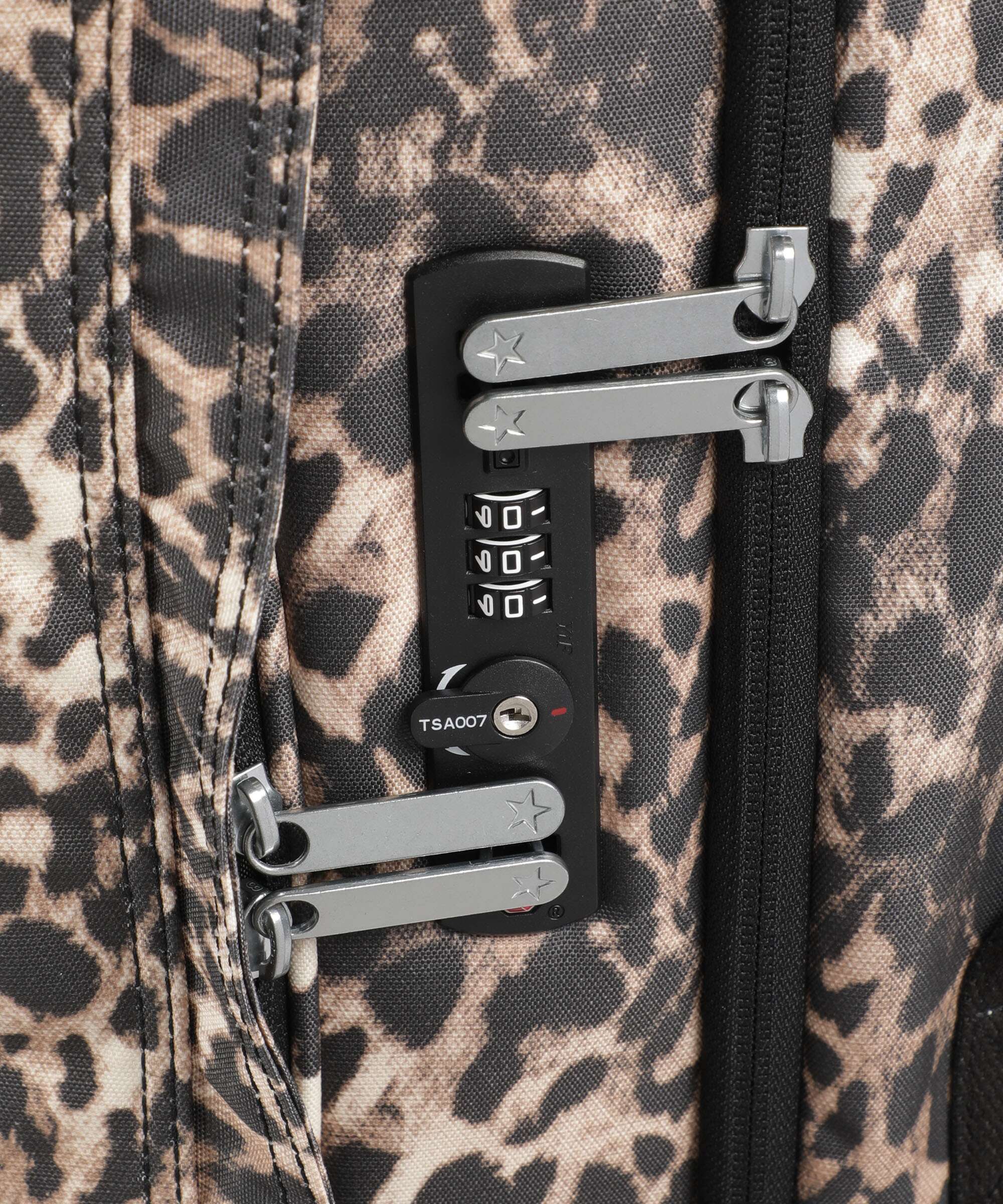 Kipling Basic Spontaneous M Spinner (4 wheels) wild leopard - Image 3