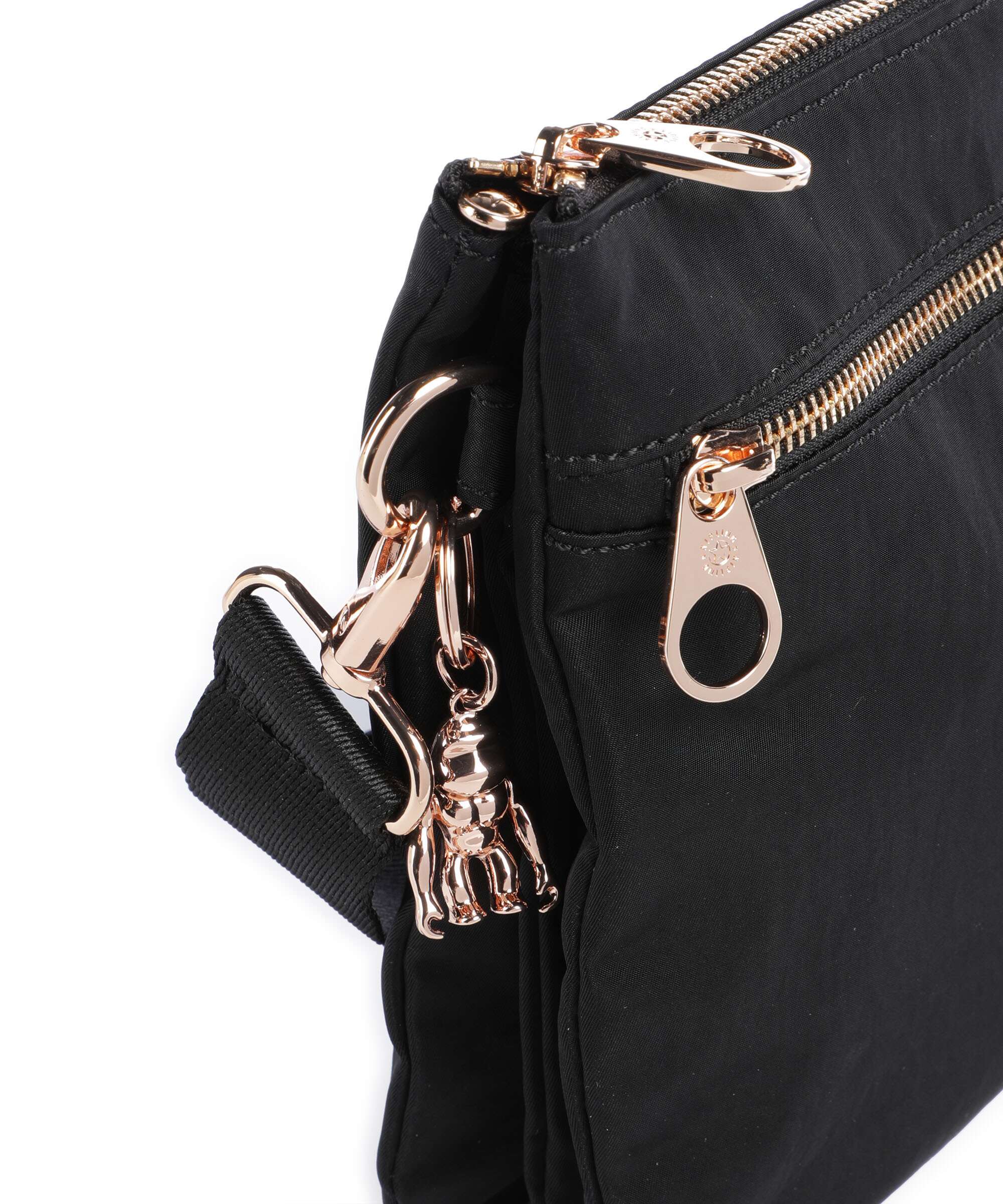 Kipling Charm Riri L Zip Crossbody bag black rose spice - Image 4