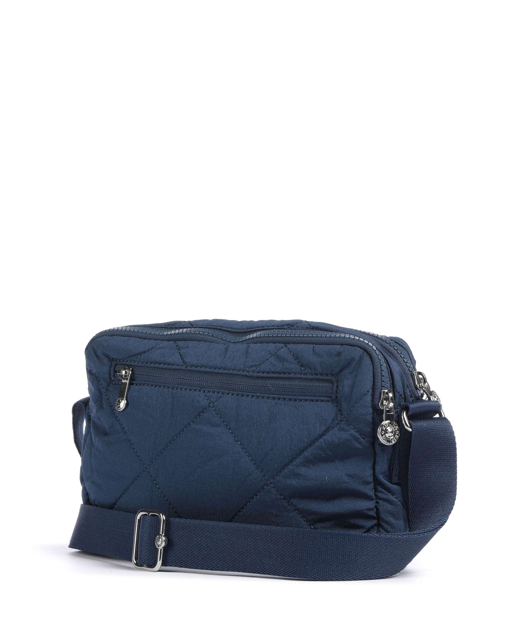 Kipling Crinkled Quilt Abanu M Zip Crossbody bag airy blue - Image 2