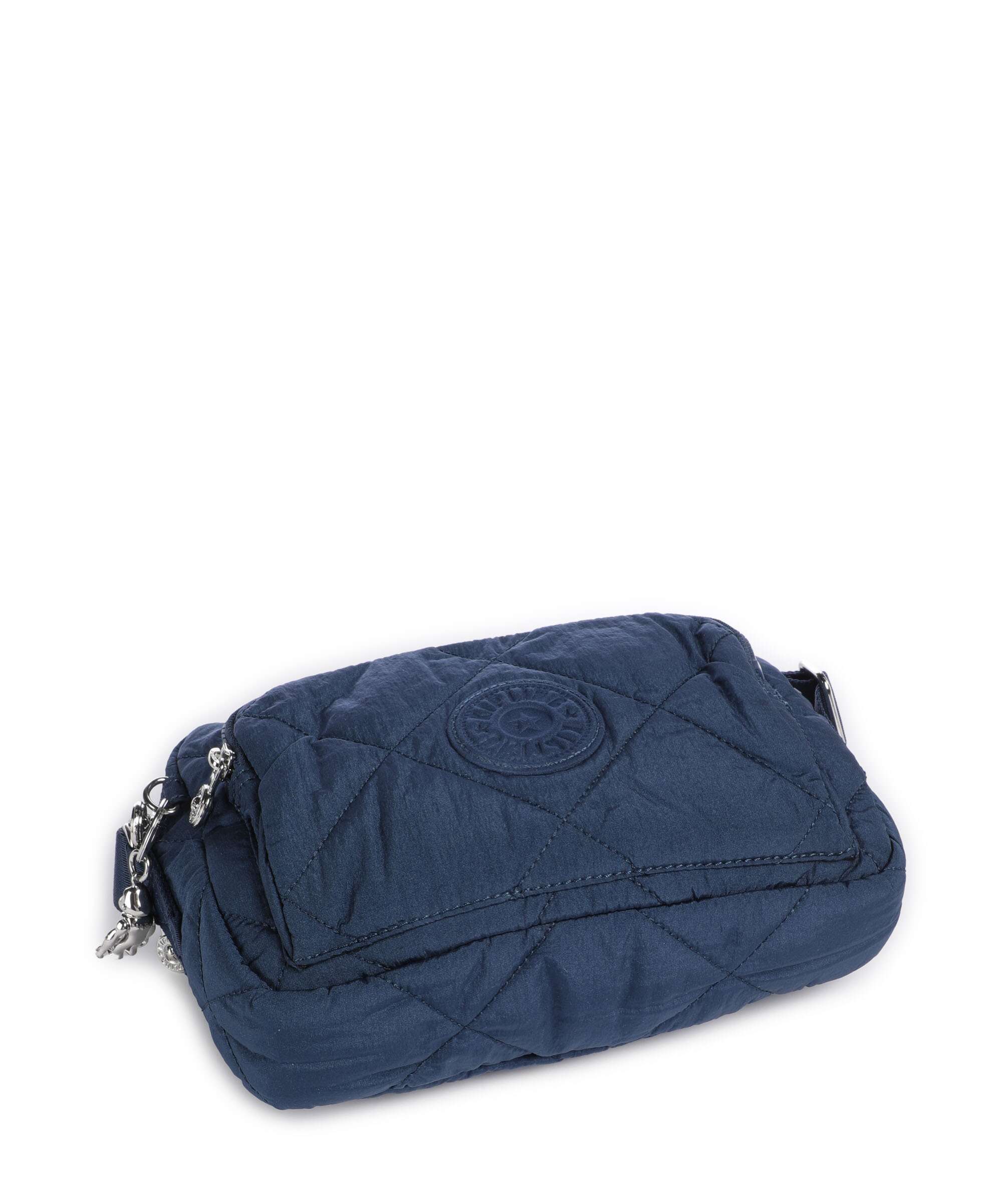 Kipling Crinkled Quilt Abanu M Zip Crossbody bag airy blue - Image 5