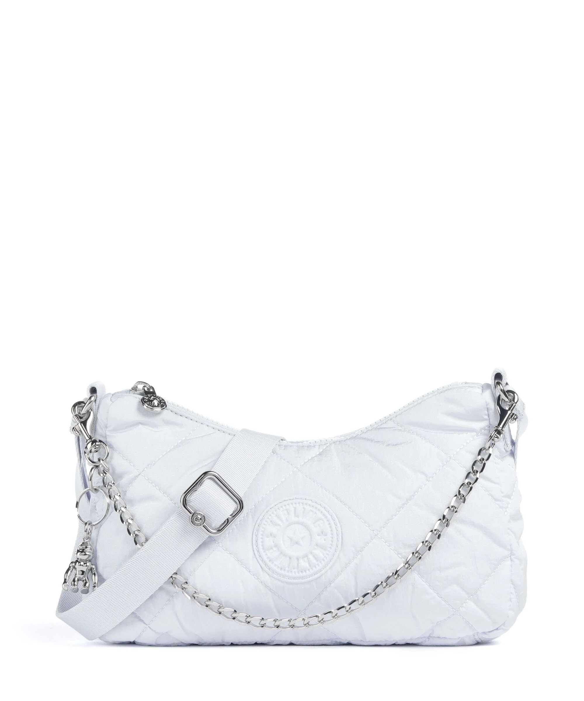 Kipling Crinkled Quilt Ayda Up Crossbody bag water blue