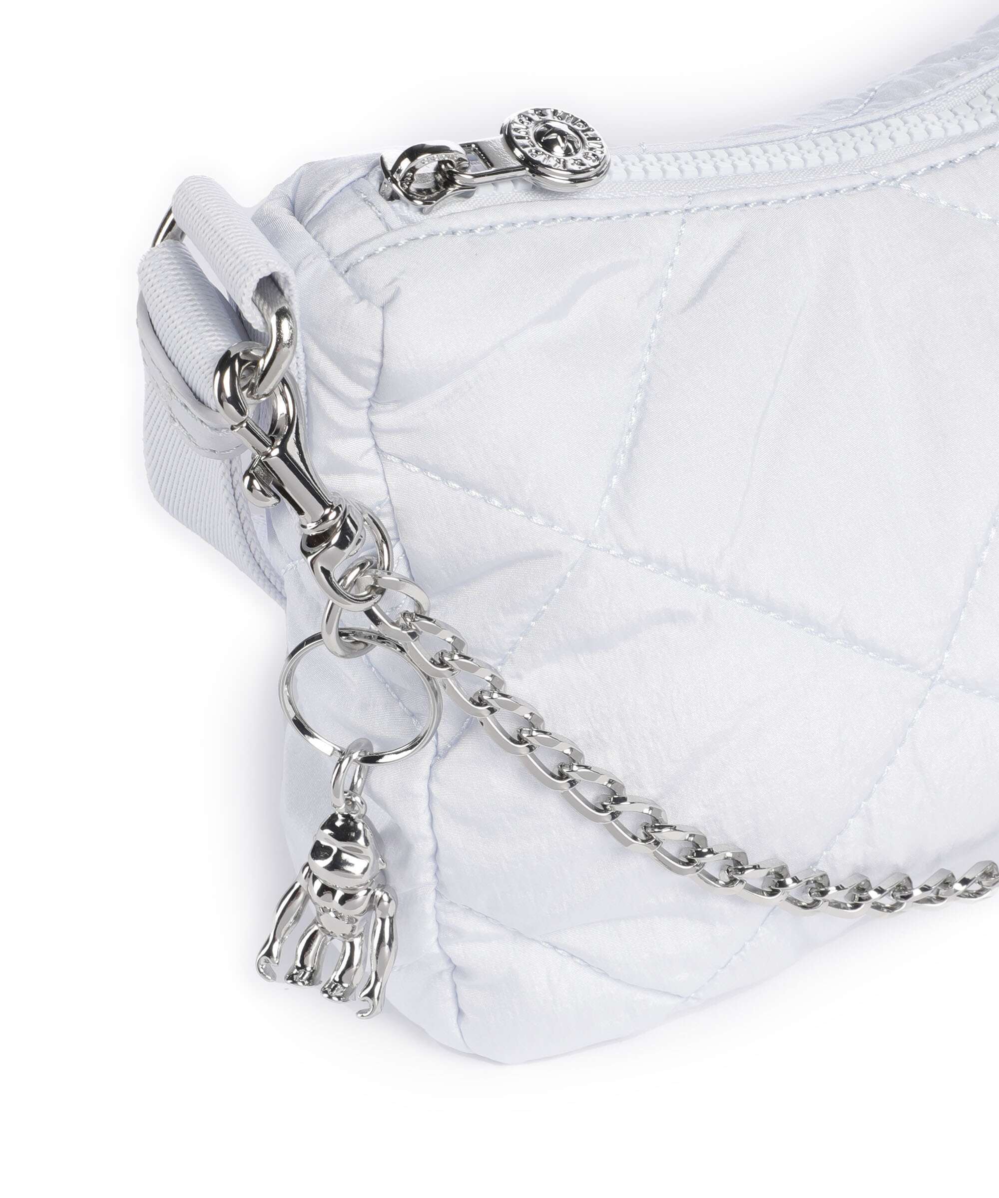 Kipling Crinkled Quilt Ayda Up Crossbody bag water blue - Image 4