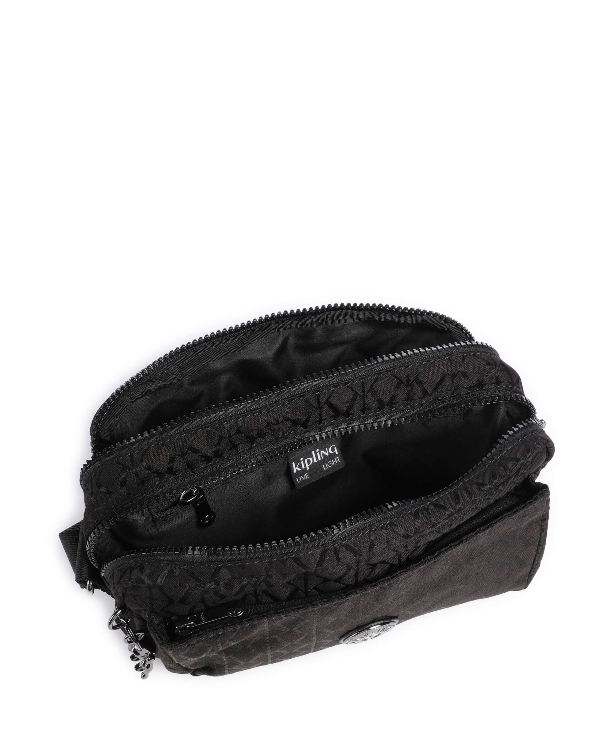 Kipling Elevated Abanu M Crossbody bag black sign - Image 6