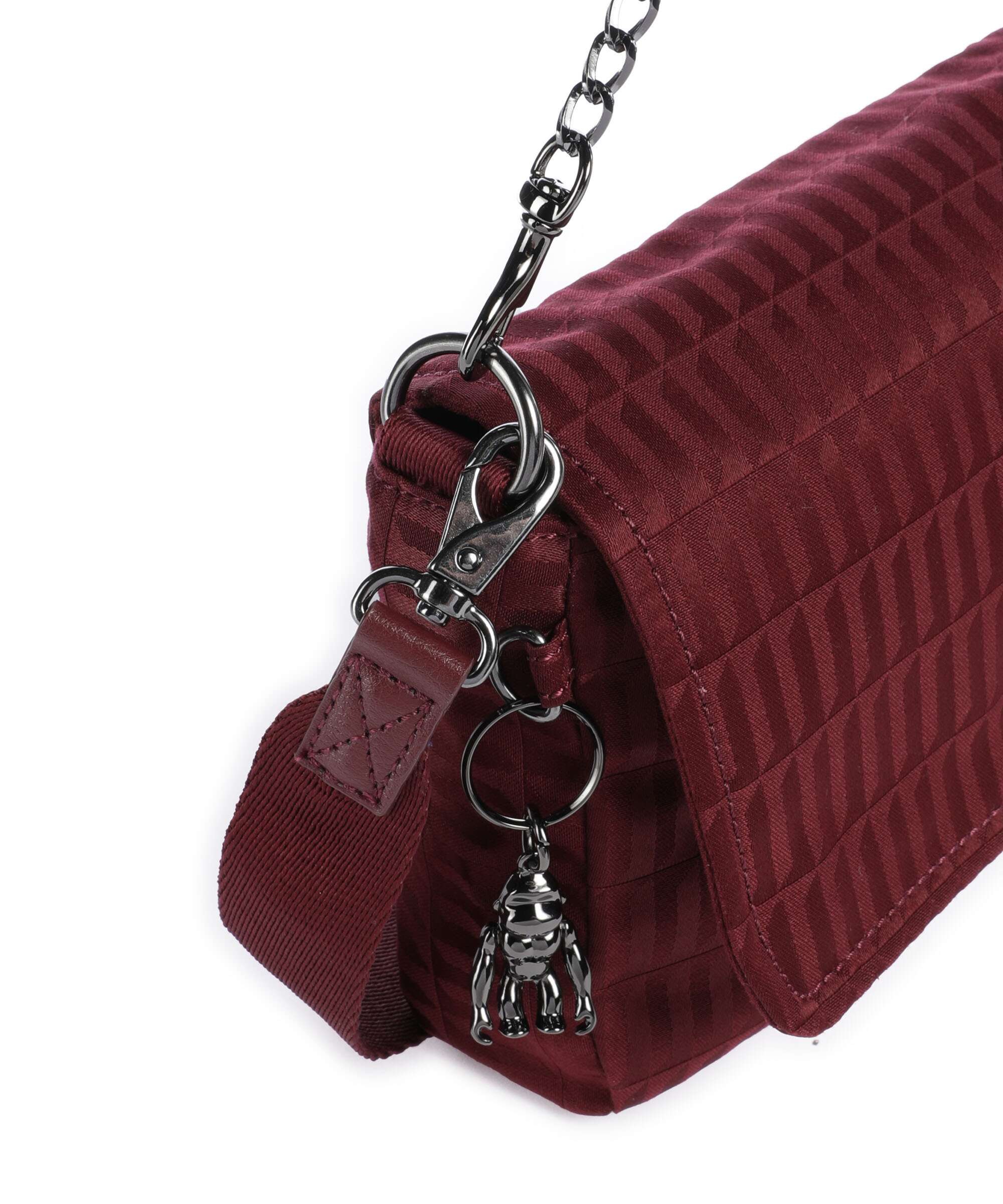 Kipling Elevated Aras Up Shoulder bag maroon tile - Image 5