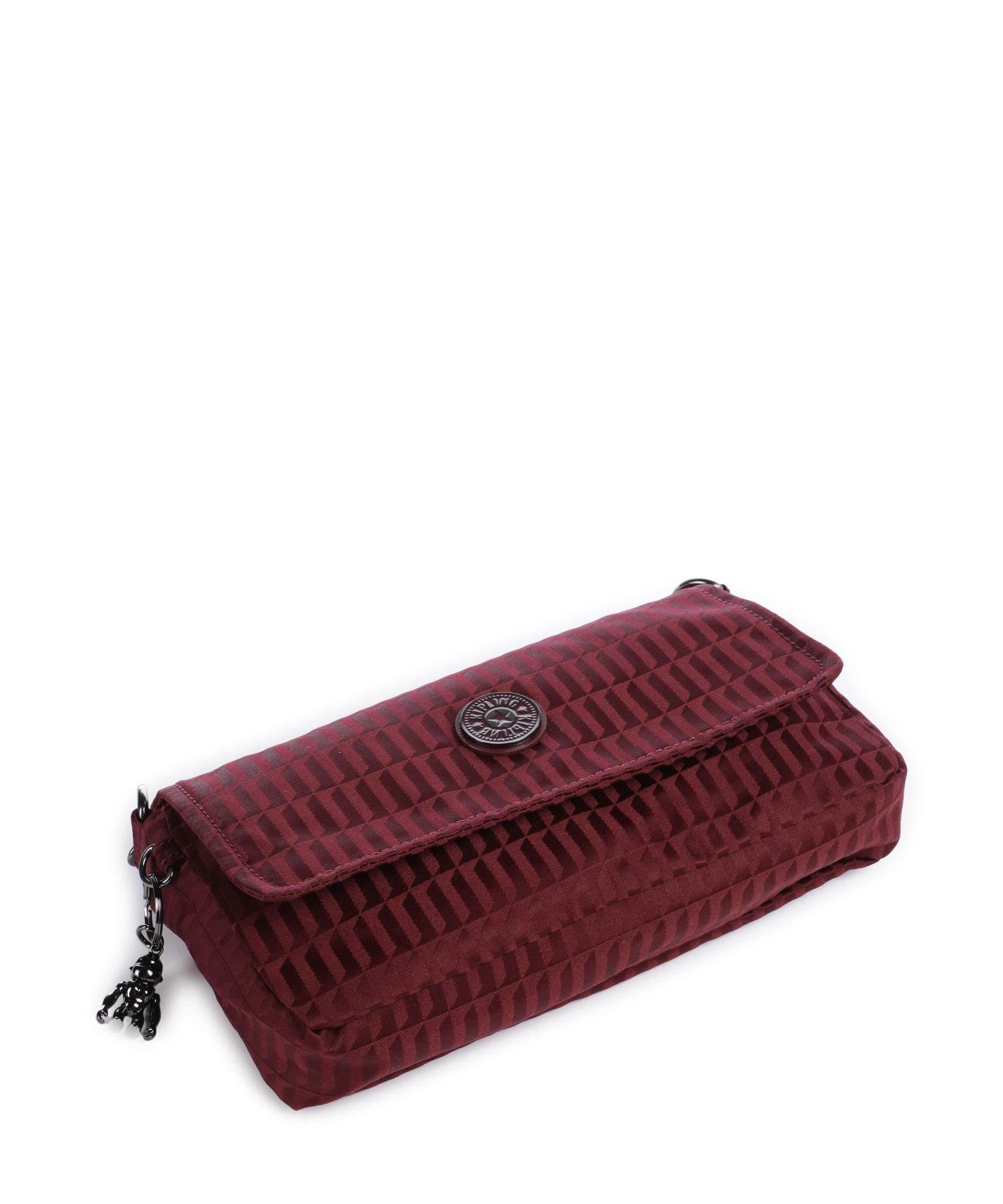 Kipling Elevated Aras Up Shoulder bag maroon tile - Image 6