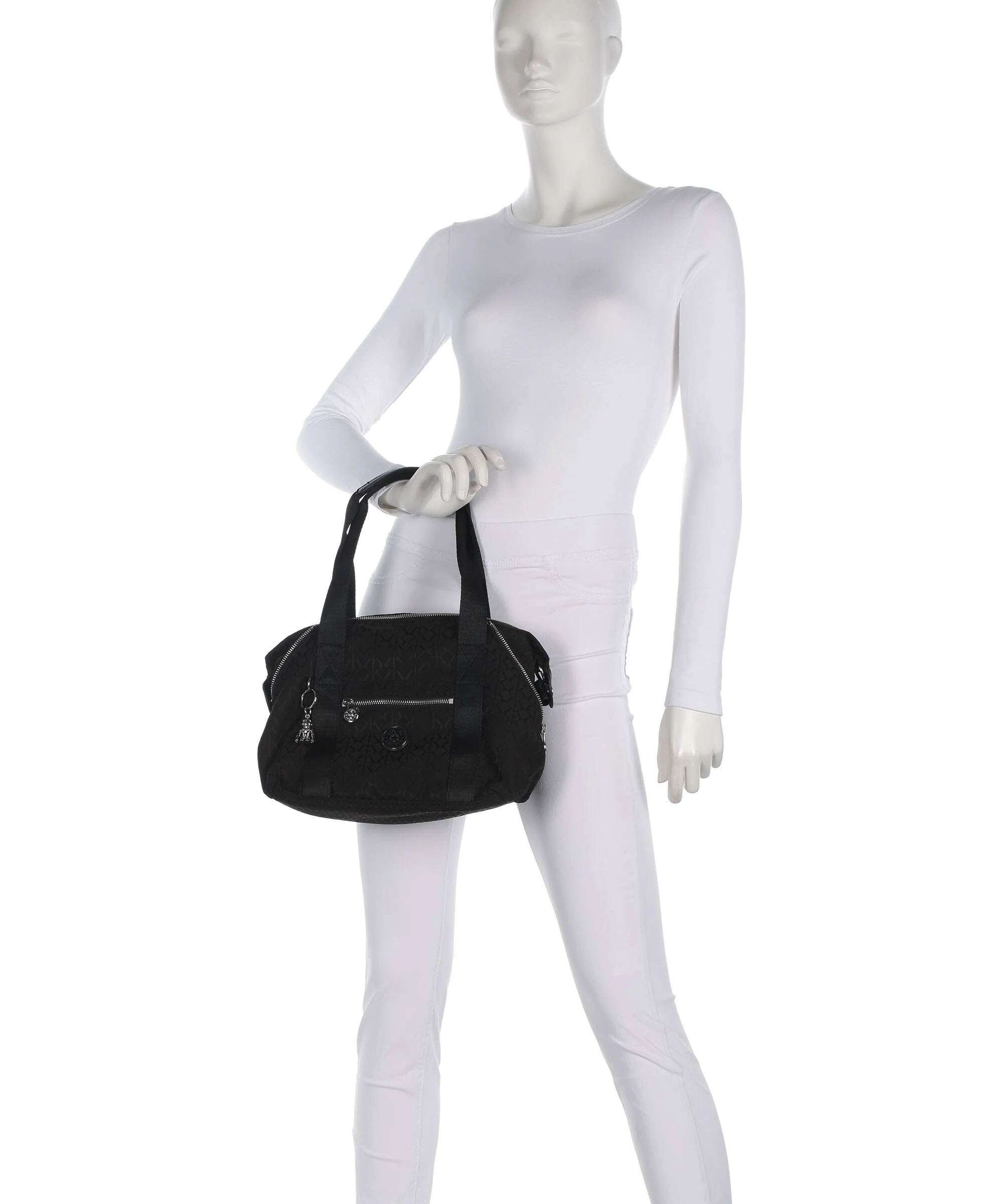 Kipling Elevated Art Mini Handbag noir sign jq - Image 3