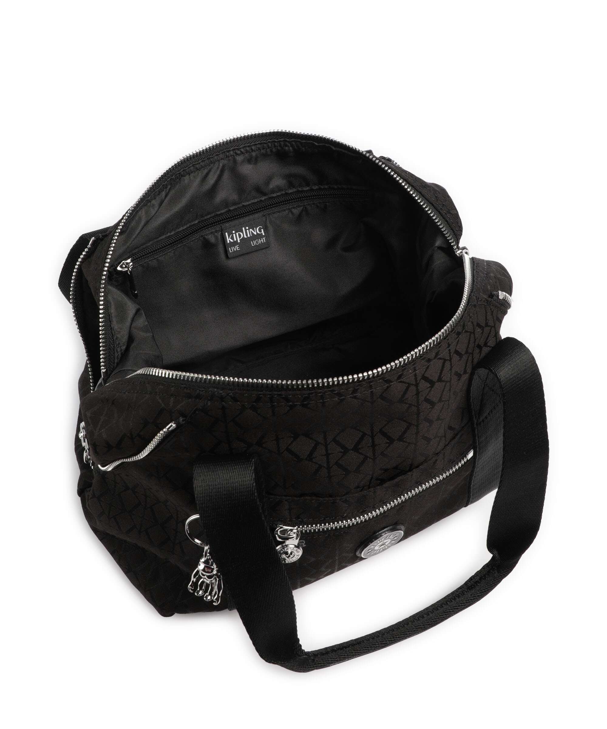 Kipling Elevated Art Mini Handbag noir sign jq - Image 6