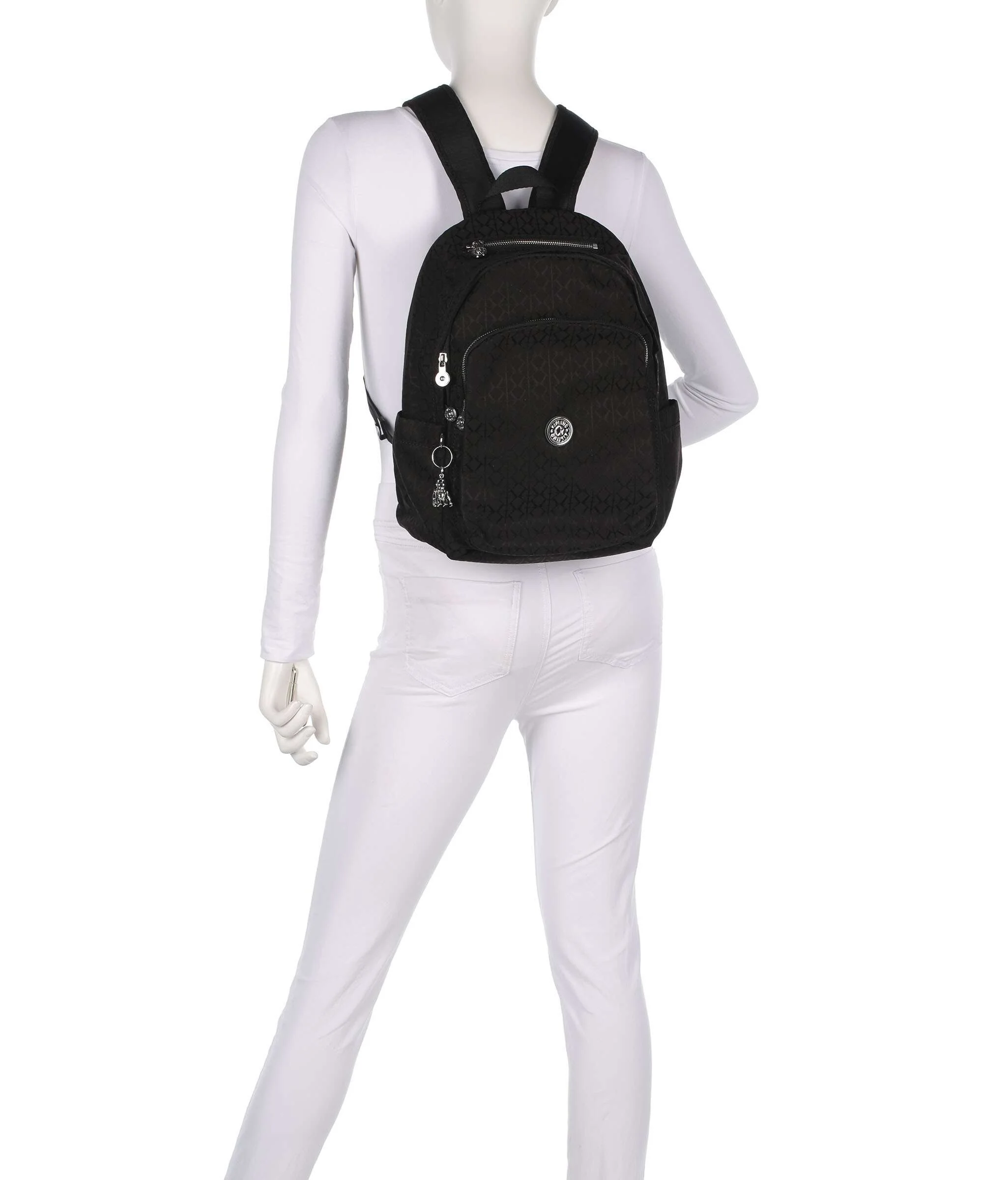 Kipling Elevated Delia Backpack noir sign - Image 3