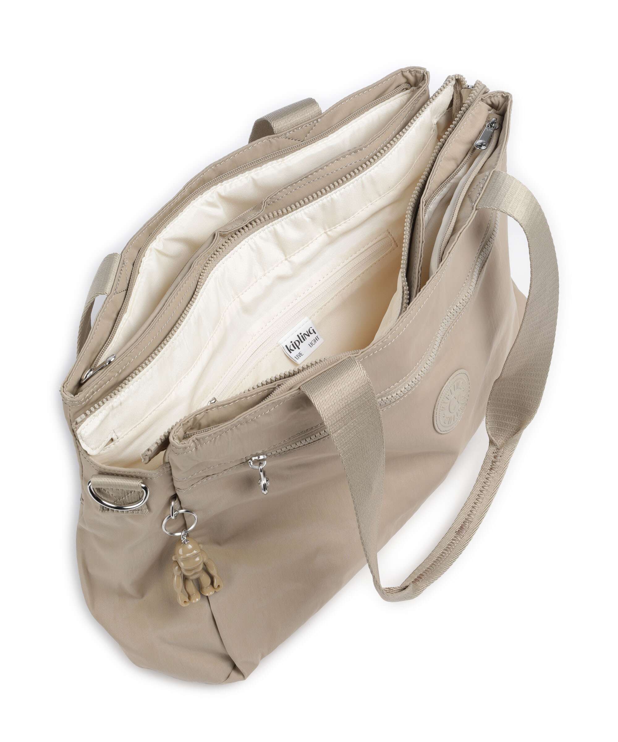 Kipling Elevated Elysia Work Tote bag boho tan - Image 6