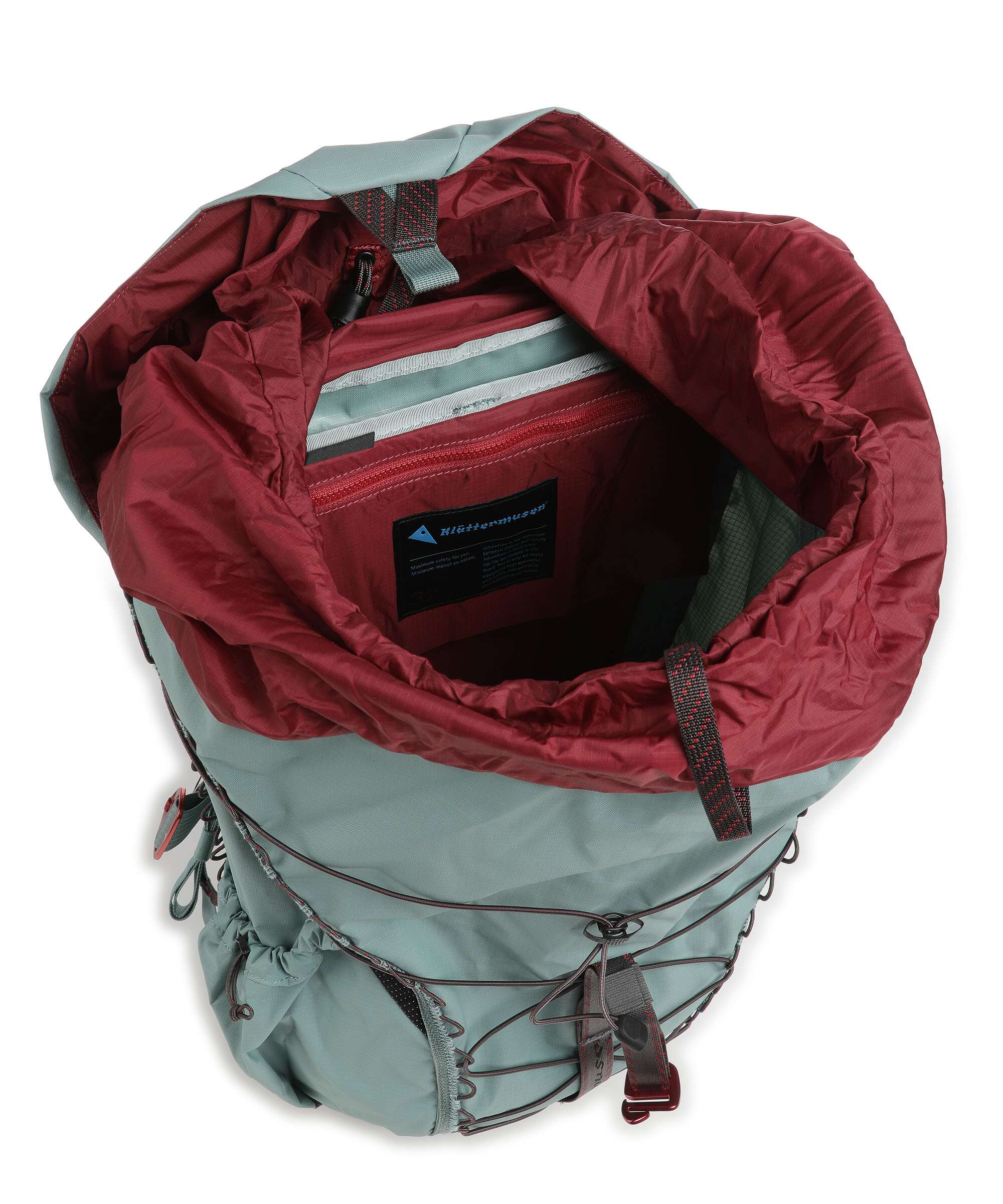 Klättermusen Brimer 32 Hiking backpack jade green - Image 4